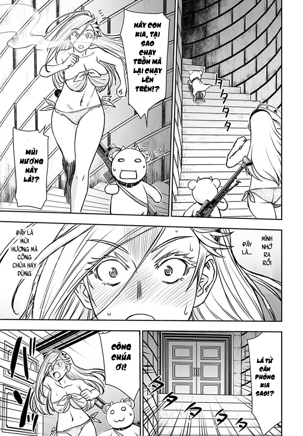 Đọc truyện hentai Xạ thủ mềm mại của Nữ chiến binh - Chap 16