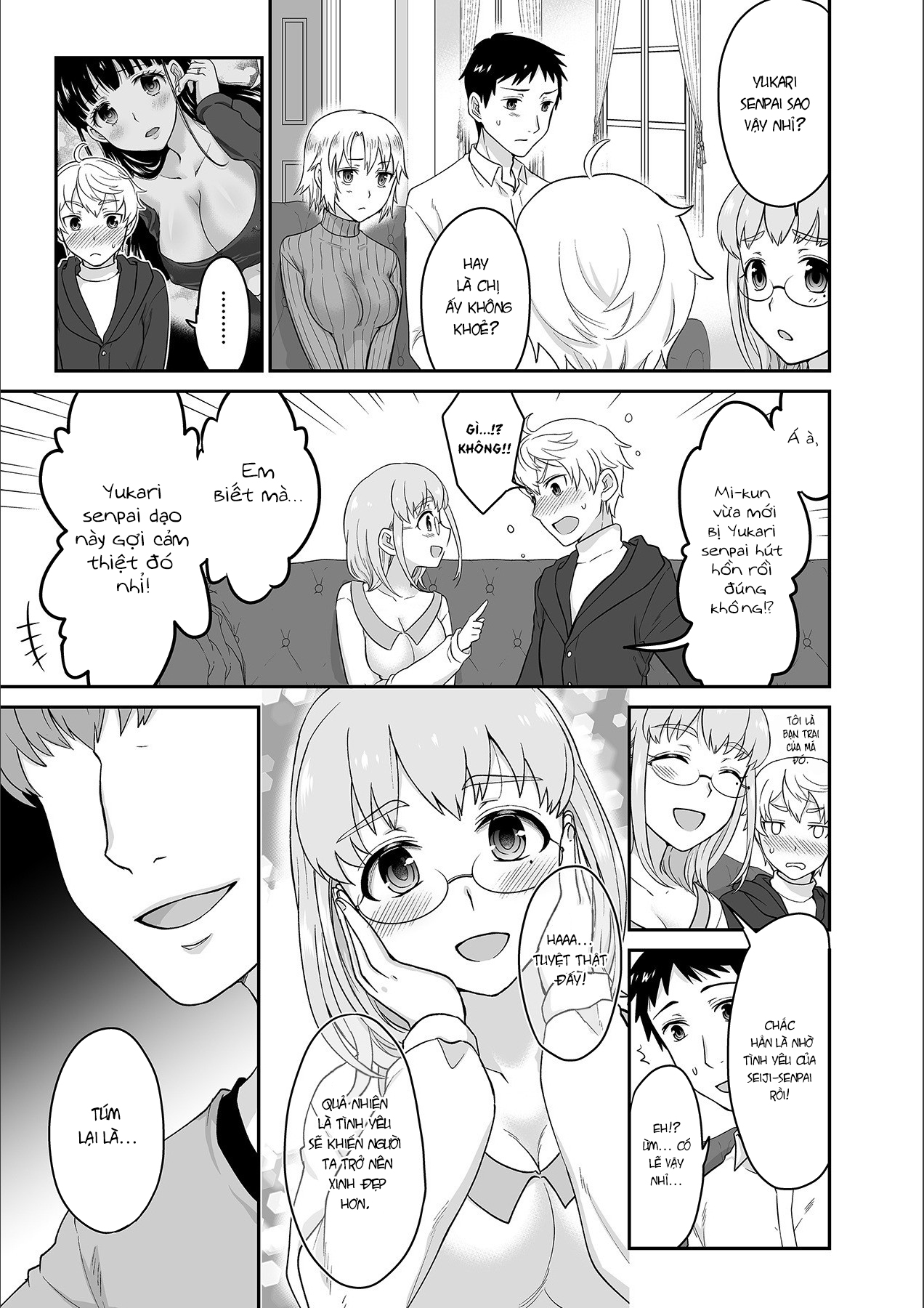 Đọc truyện hentai Anh ta không thể làm em thỏa mãn vậy thì anh có làm được không? - Chap 8