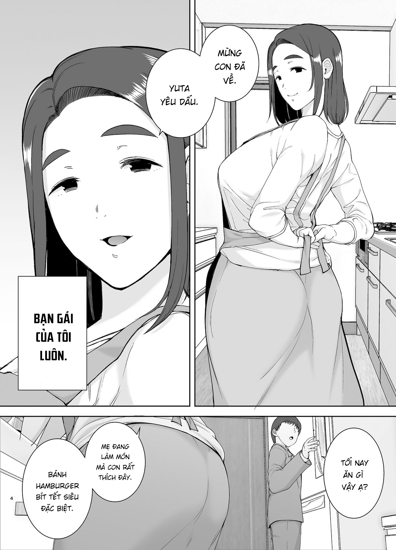 Đọc truyện hentai Mẹ là người phụ nữ mà tôi yêu - Chap 2A