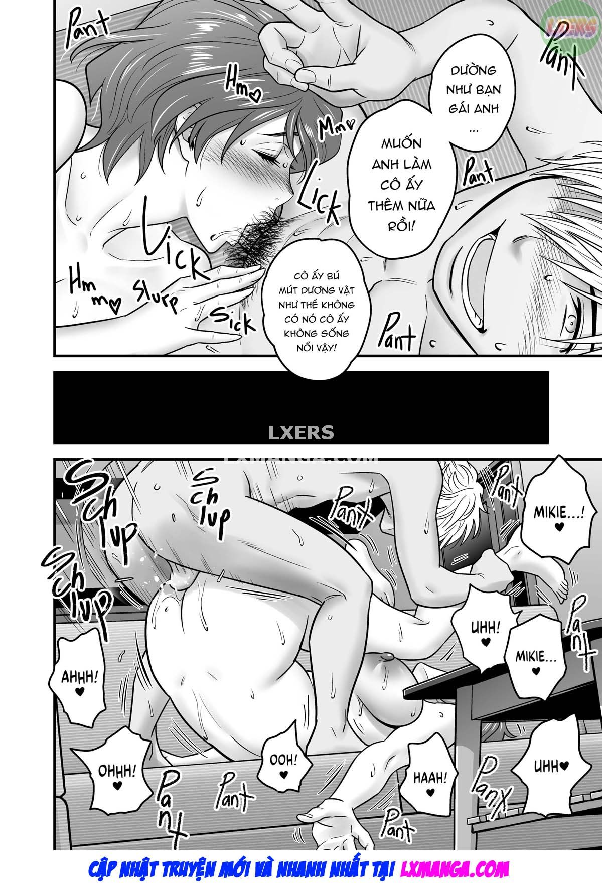 Đọc truyện hentai Vì mẹ tôi trở thành người yêu của bạn tôi - Chap 1