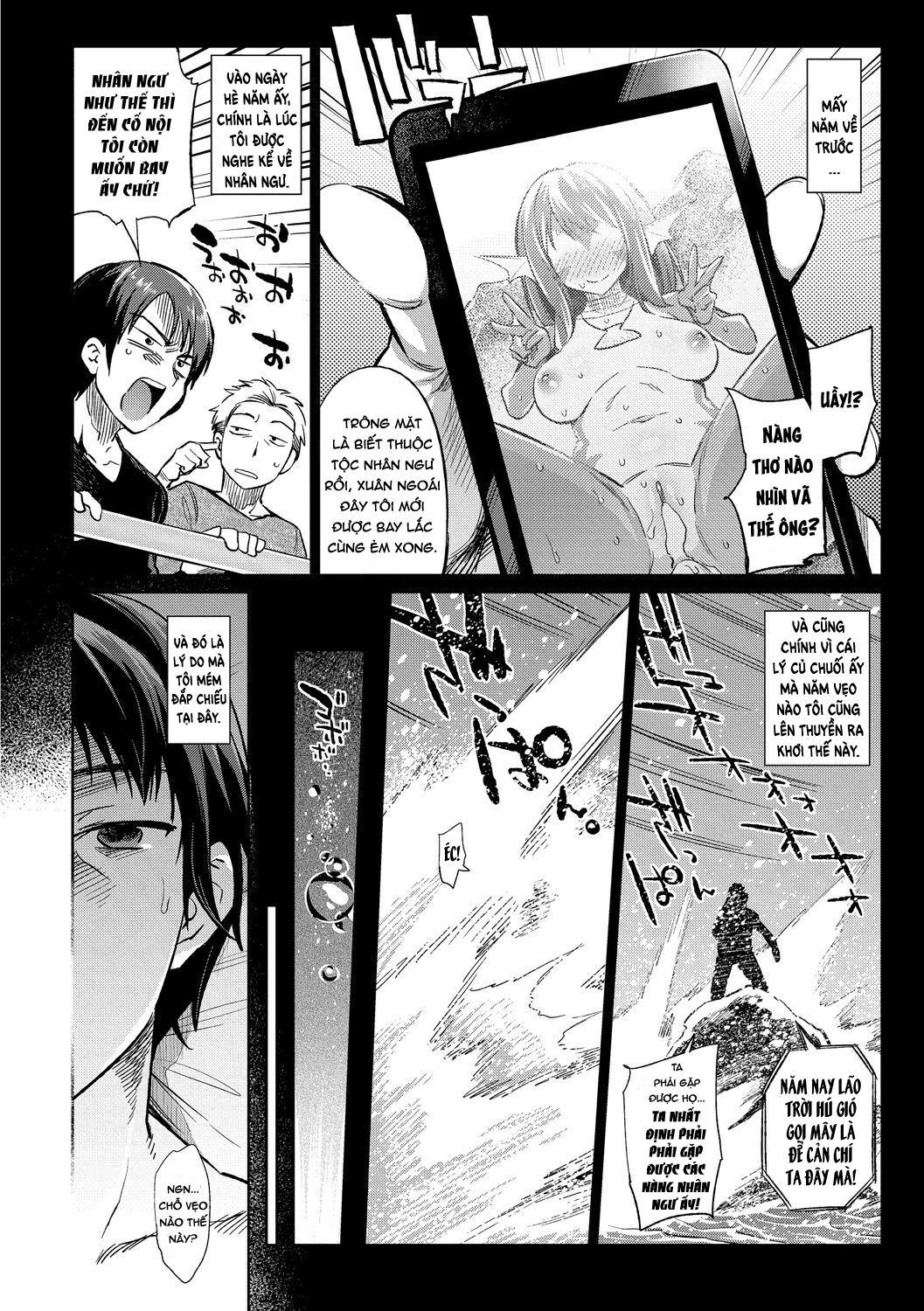Đọc truyện hentai Gyoryuushima no Okite ~Jikyuu 1500 yen!! Gyogyou o Tetsudau Kantan na Oshigoto desu. (Dansei nomi Bashou) Kouhen~(Reup) 1Shot