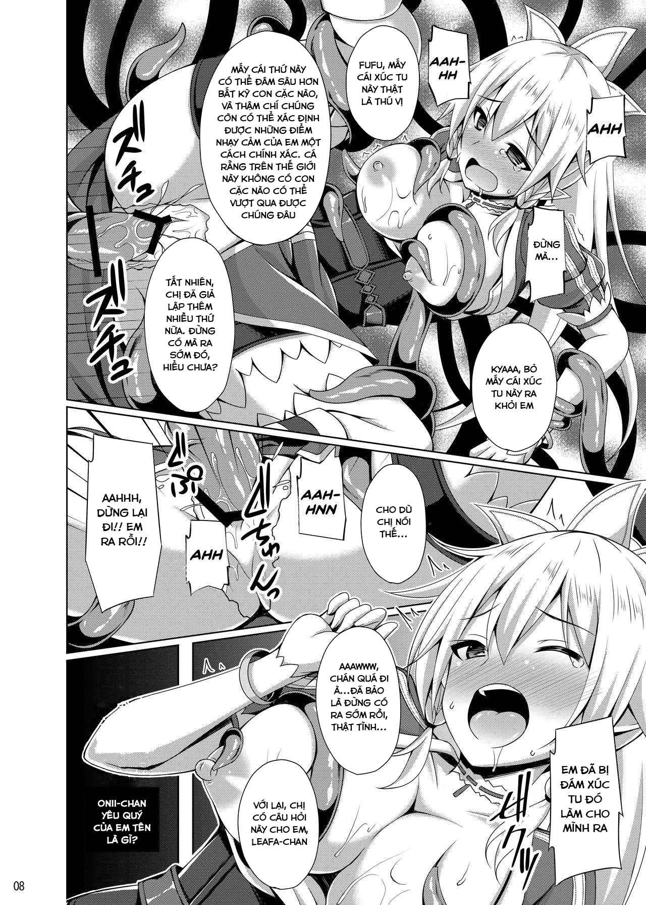Đọc truyện hentai Kanojo wa Mou ...Onii-chan... to wa Yonde Kurenai... (Sword Art Online) - Oneshot