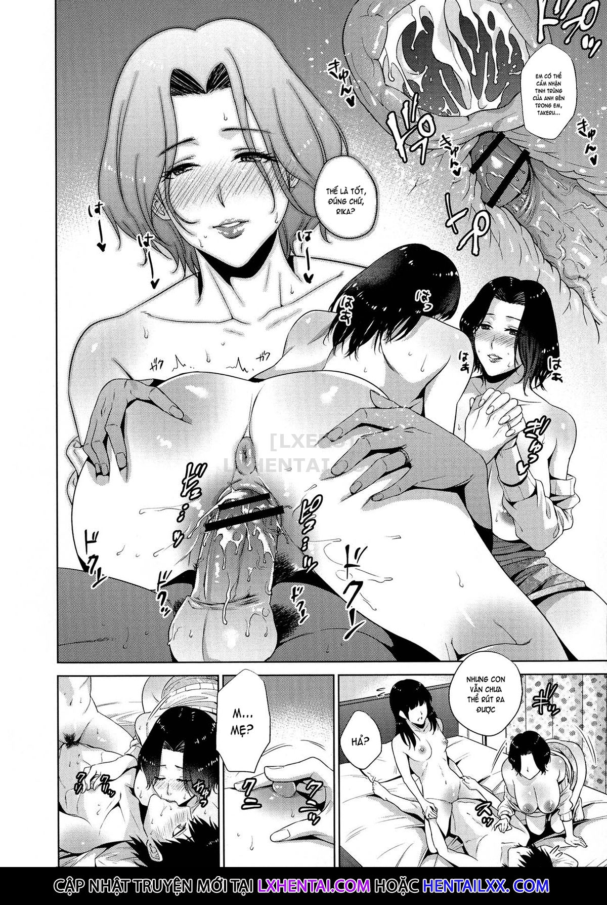 Đọc truyện hentai The Day I Connected With Mom - Chap 3