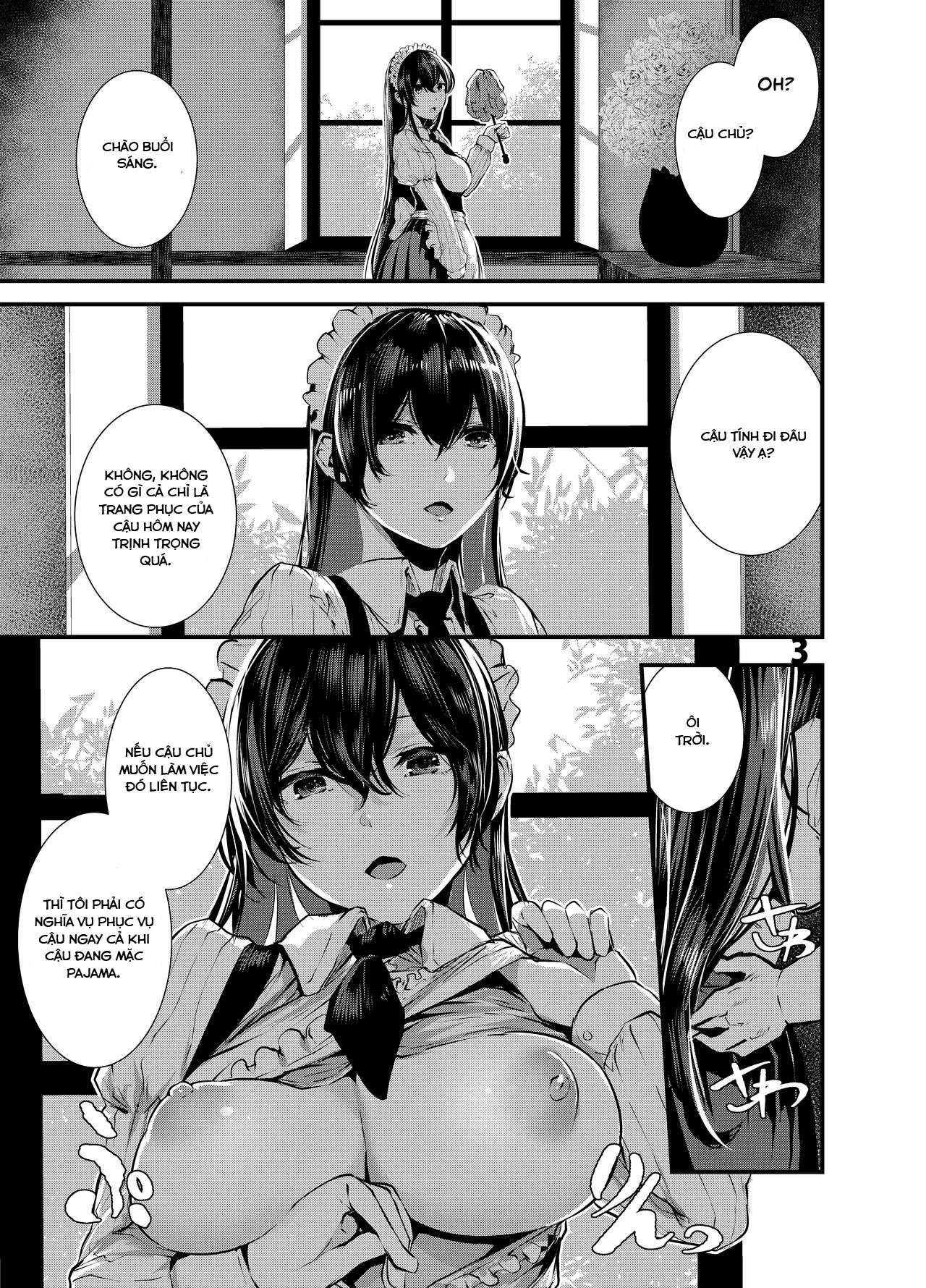 Đọc truyện hentai Cô Hầu Gái Của Tôi 2 - Oneshot