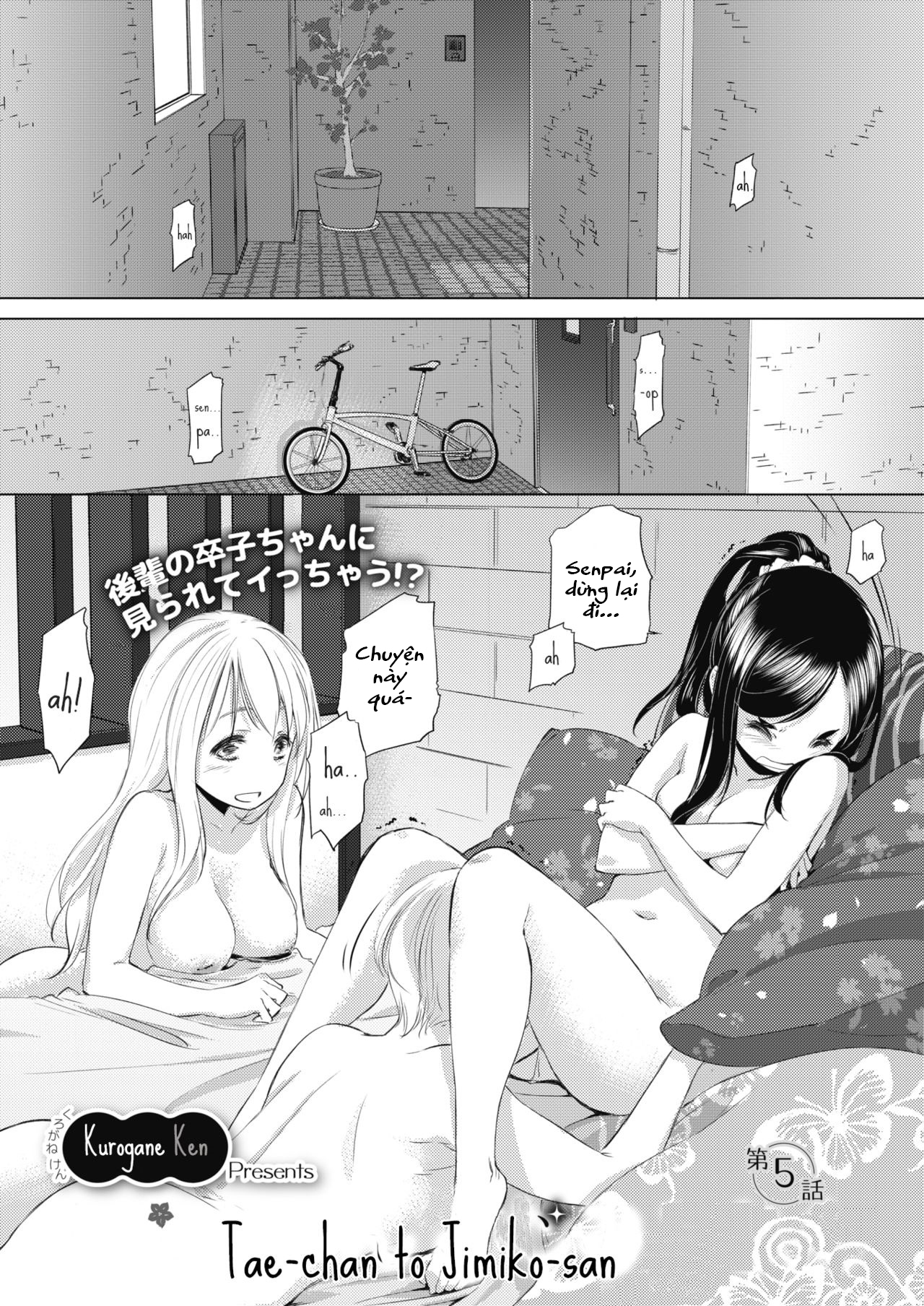 Đọc truyện hentai Tae-chan to Jimiko-san - Chap 5