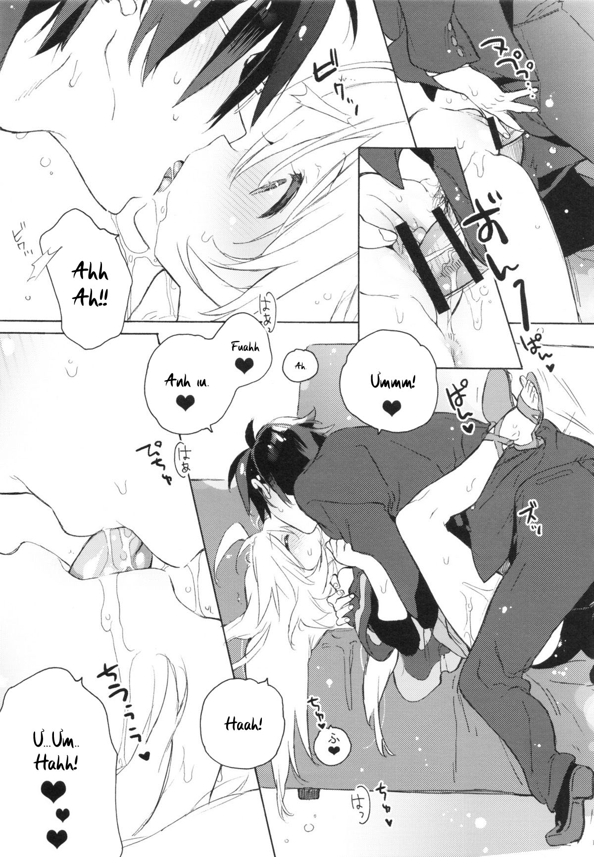 Đọc truyện hentai Miki Hoshii series - Anh đến để được yêu em với bó hoa trên tay