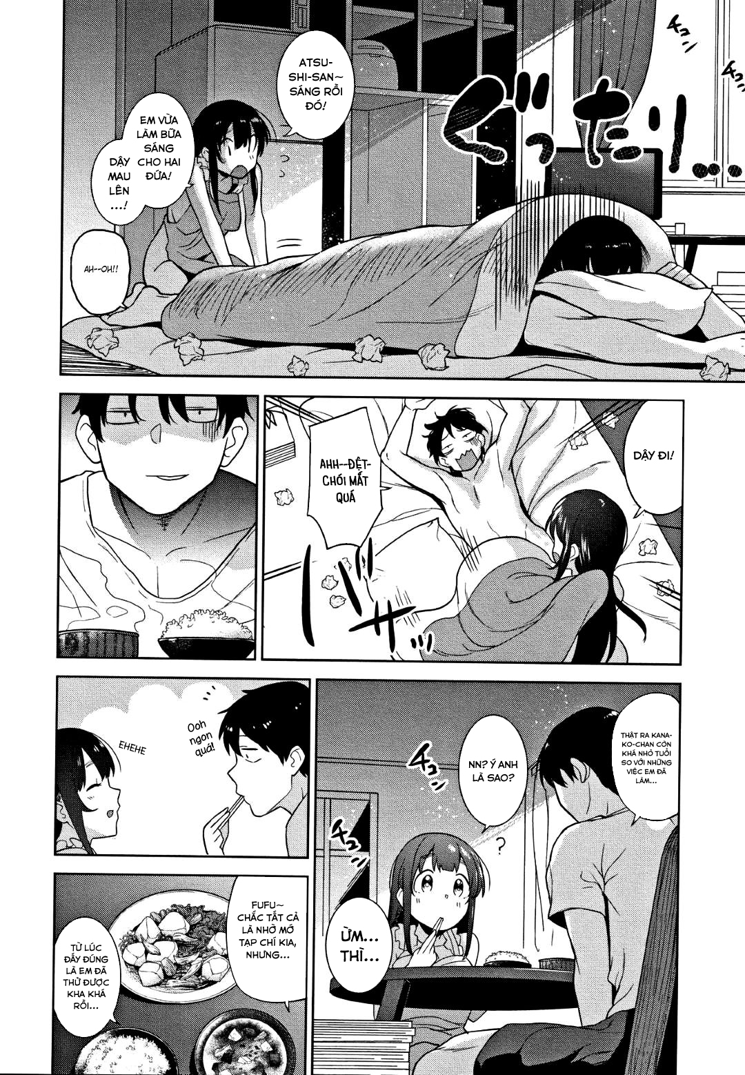 Đọc truyện hentai Tôi bắt được 1 cô gái dễ thương nhìn trộm cuốn sách tôi vứt đi - Chap 05: Vợ tương lai