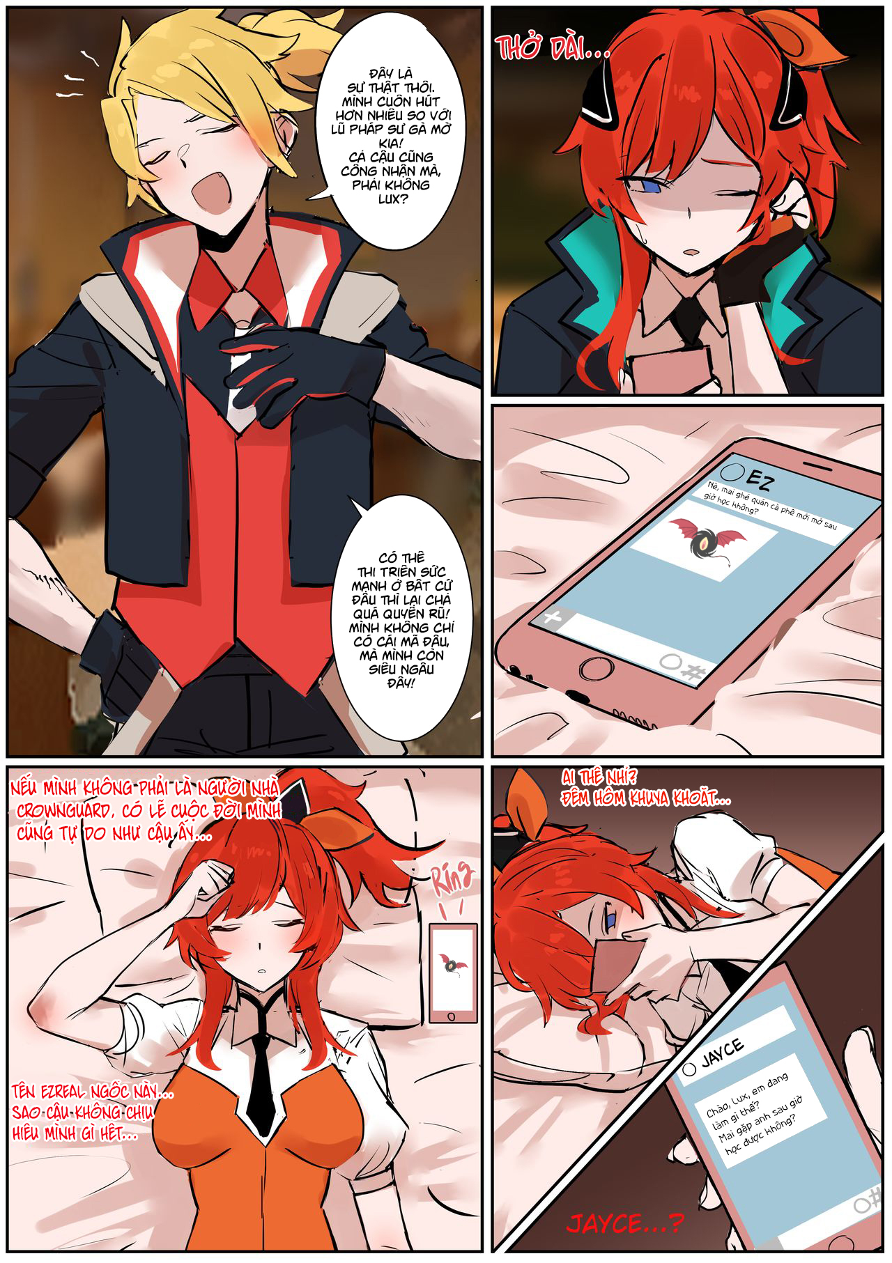 Đọc truyện hentai Tâm sự của Lux - Oneshot cheating