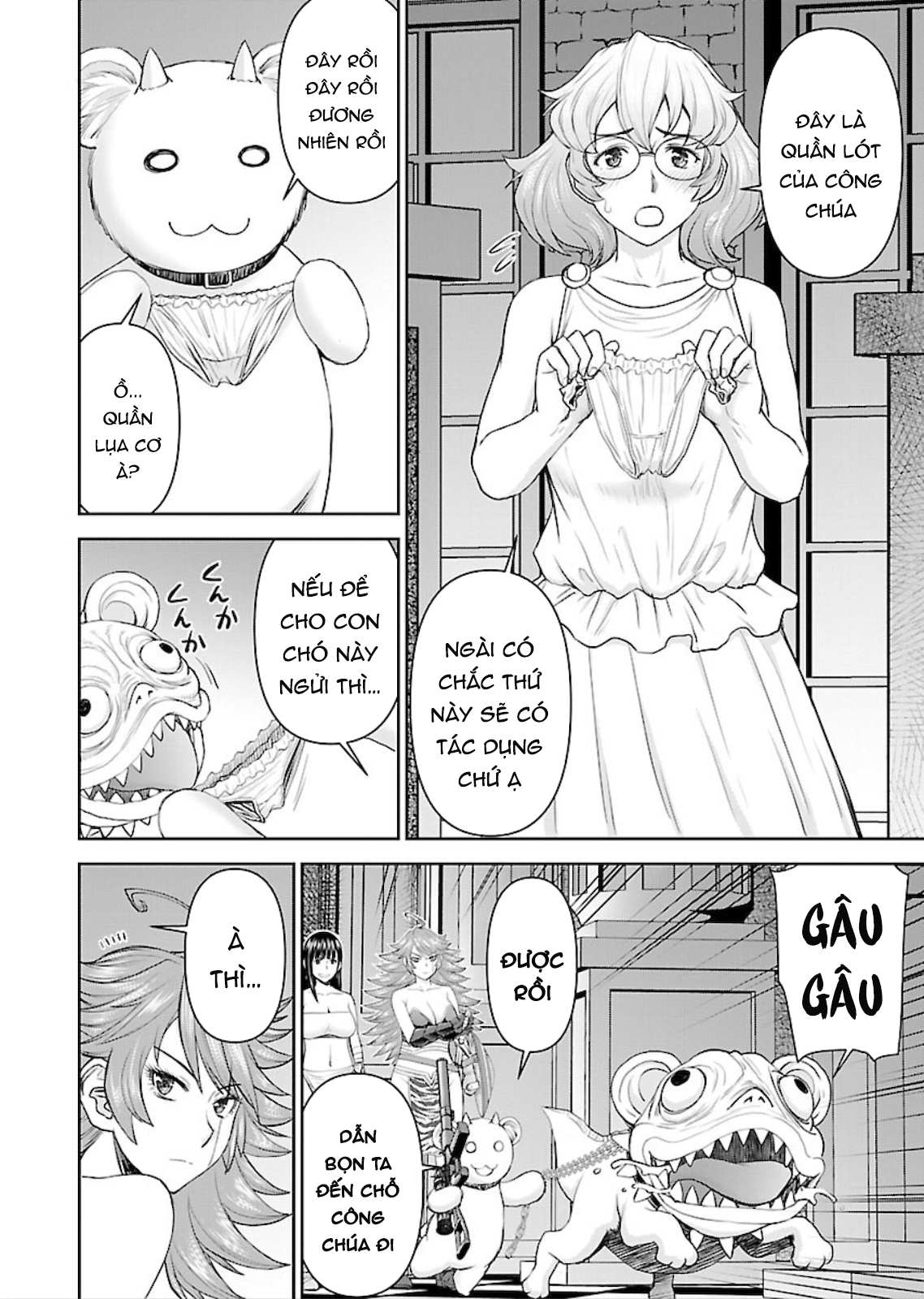 Đọc truyện hentai Xạ thủ mềm mại của Nữ chiến binh - Chap 10
