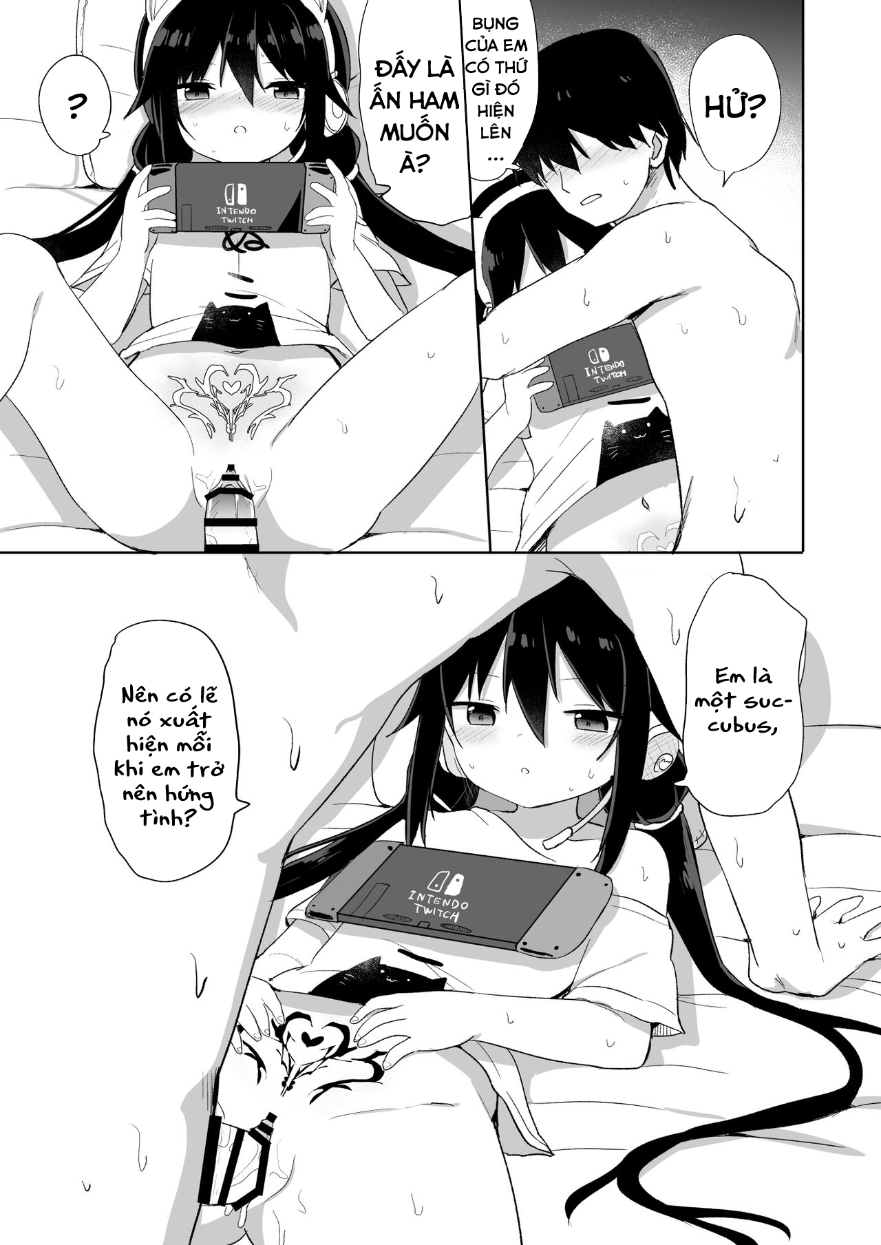 Đọc truyện hentai Đứa em trai succubus - Oneshot - Ngọt