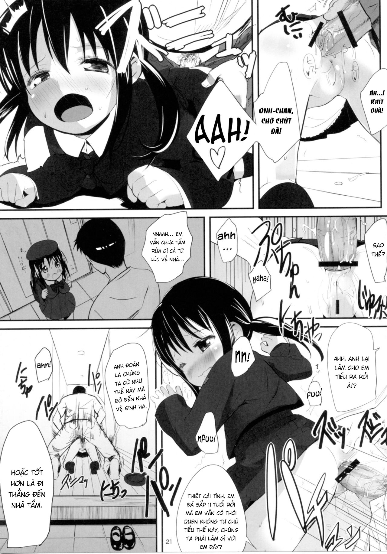 Đọc truyện hentai Okaeri no Oshiri Ecchi - Oneshot