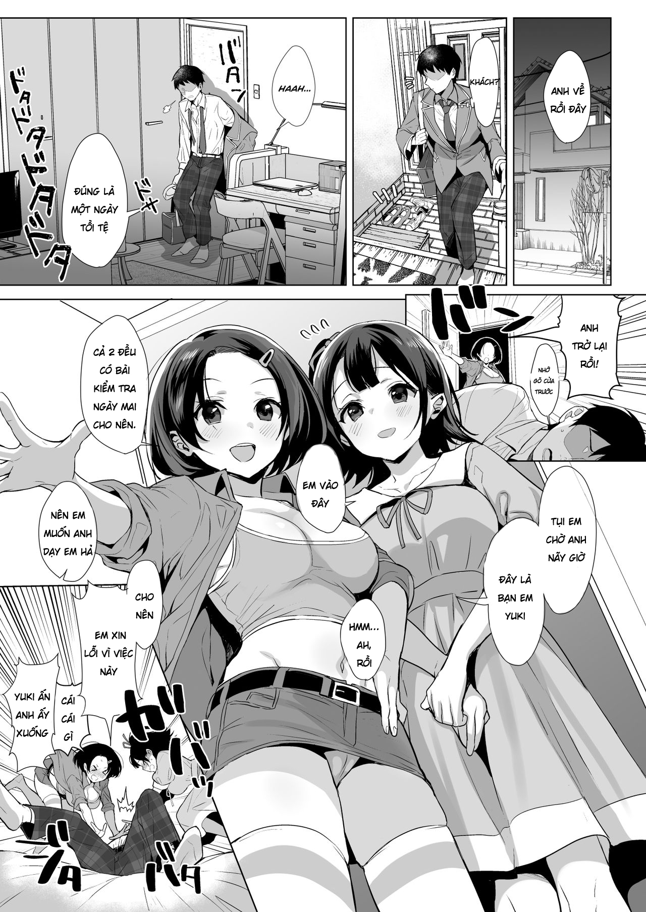 Đọc truyện hentai con cặc may mắn - Chap 3