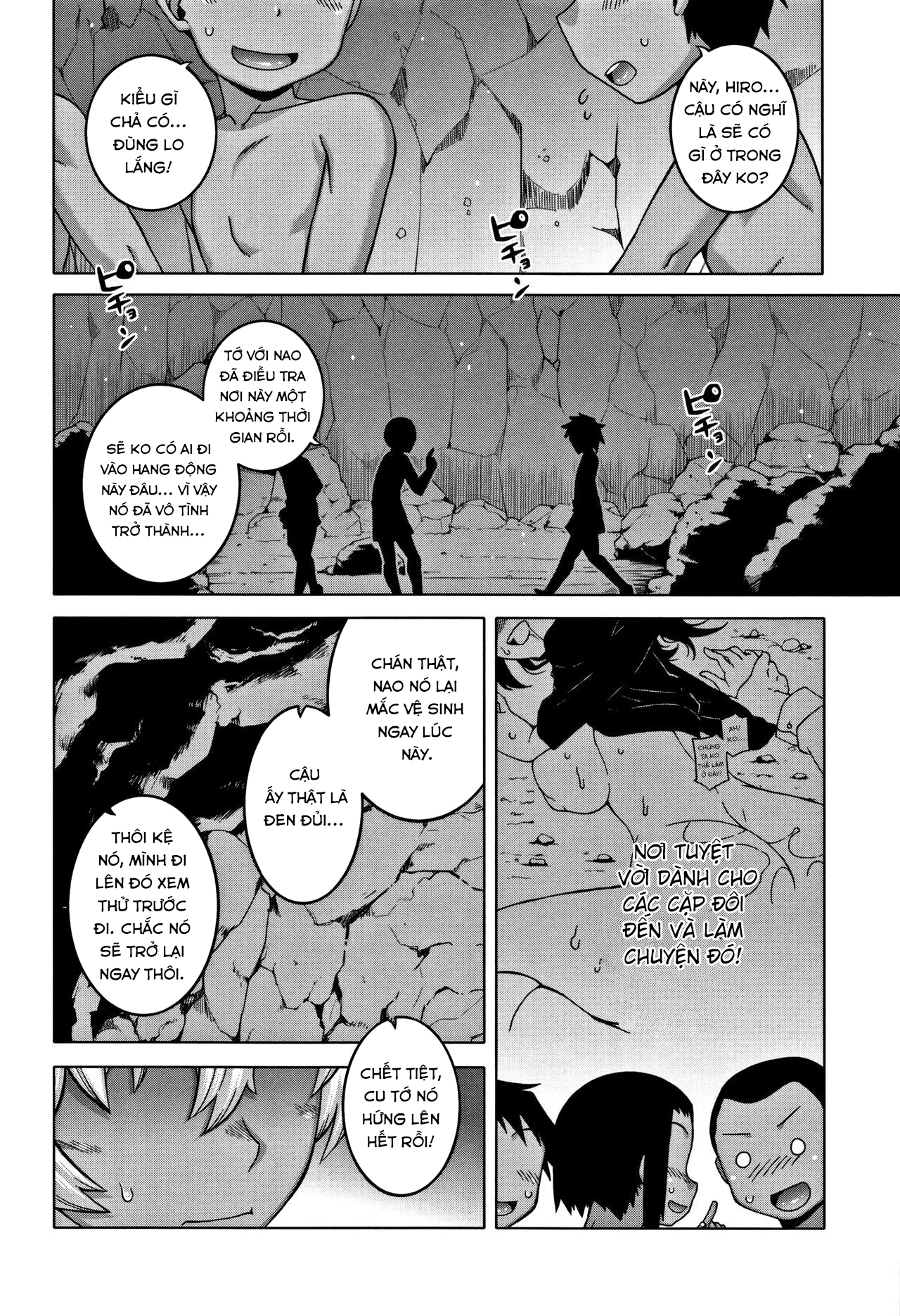 Đọc truyện hentai Chịch mẹ thằng bạn thân - Chap 2: Trong hang tối