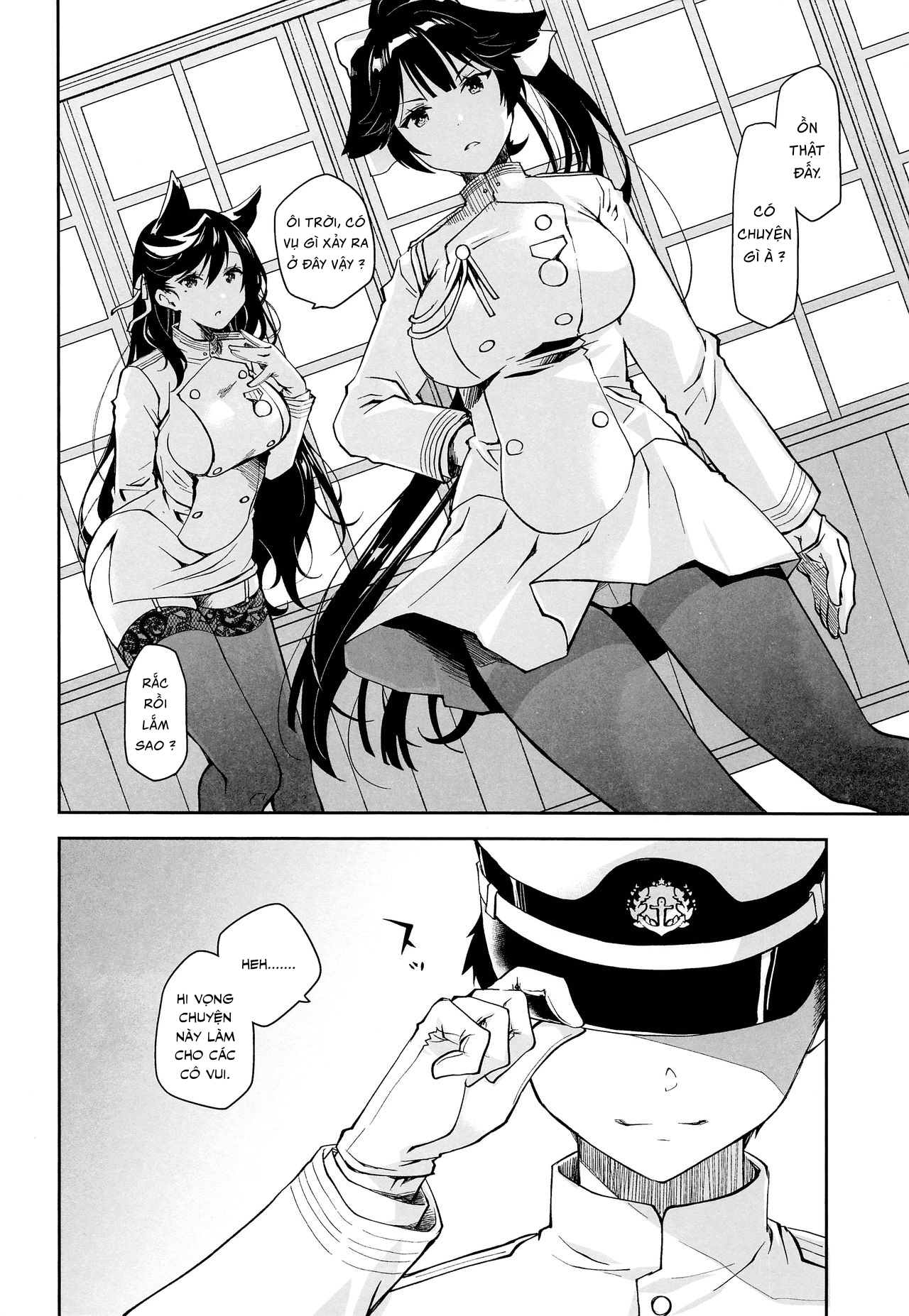 Đọc truyện hentai Kakin Shikikan, Fuku o Kau - Oneshot