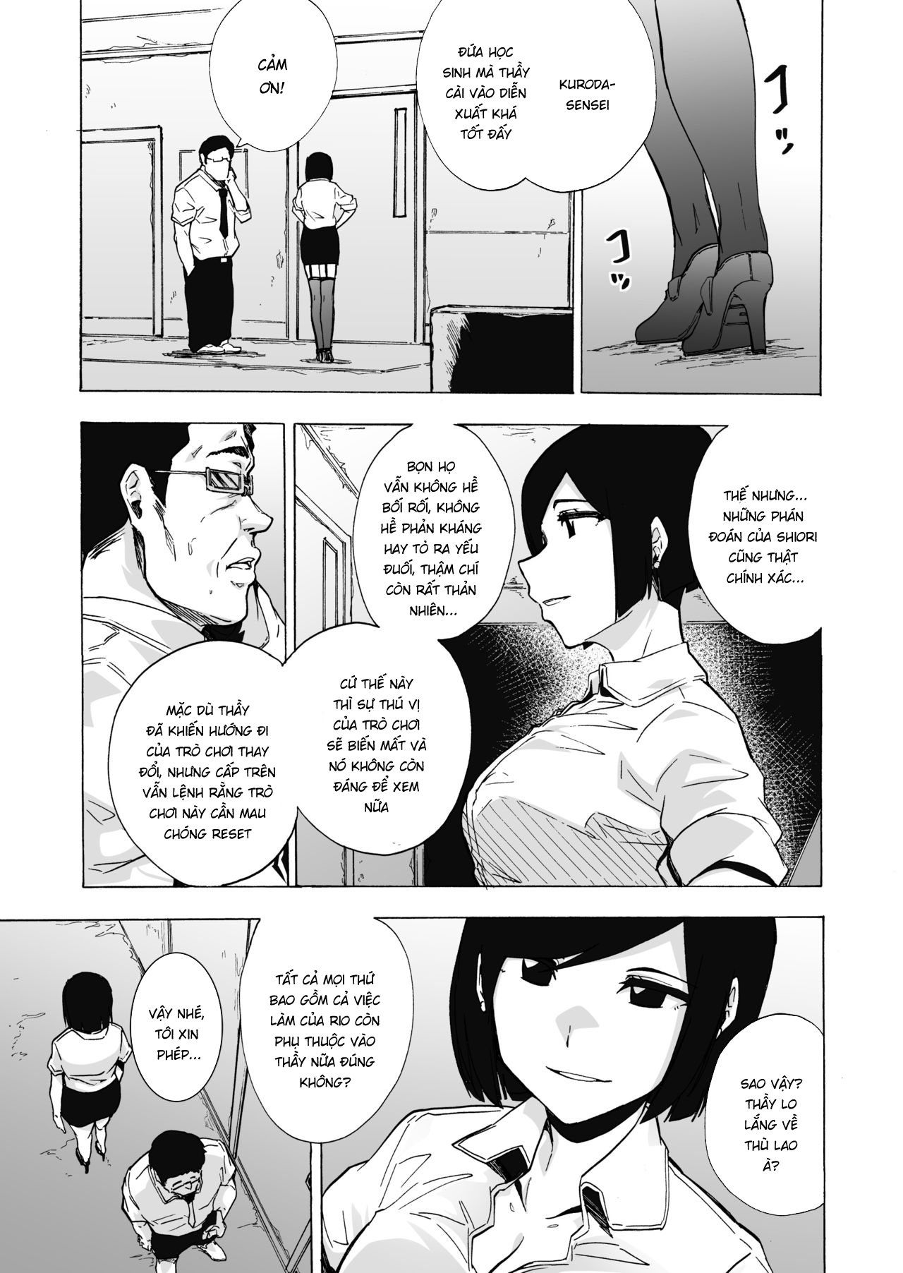 Đọc truyện hentai Trò chơi con đĩ - Chap 3