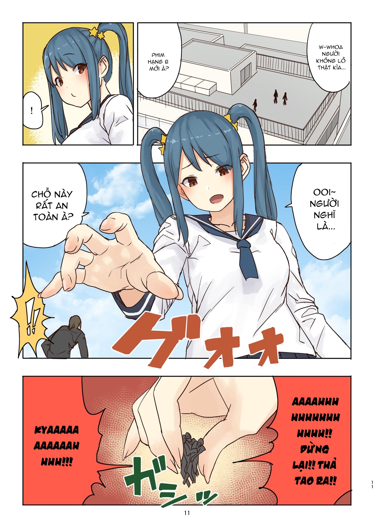 Đọc truyện hentai Tiết mục tàn sát người của bé Fondue - Chap 1