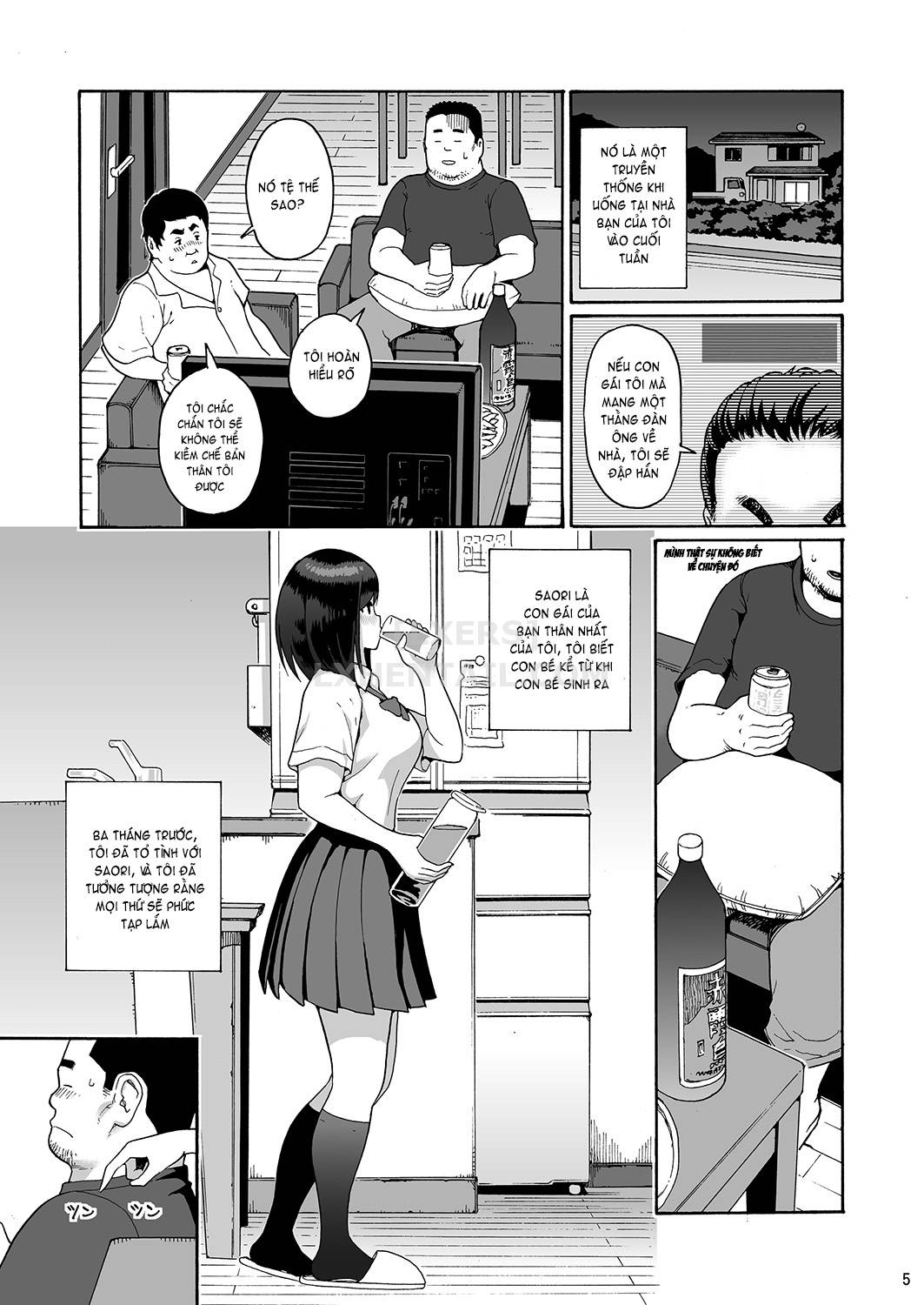 Đọc truyện hentai Shinyuu no Musume Saori - Chap 1