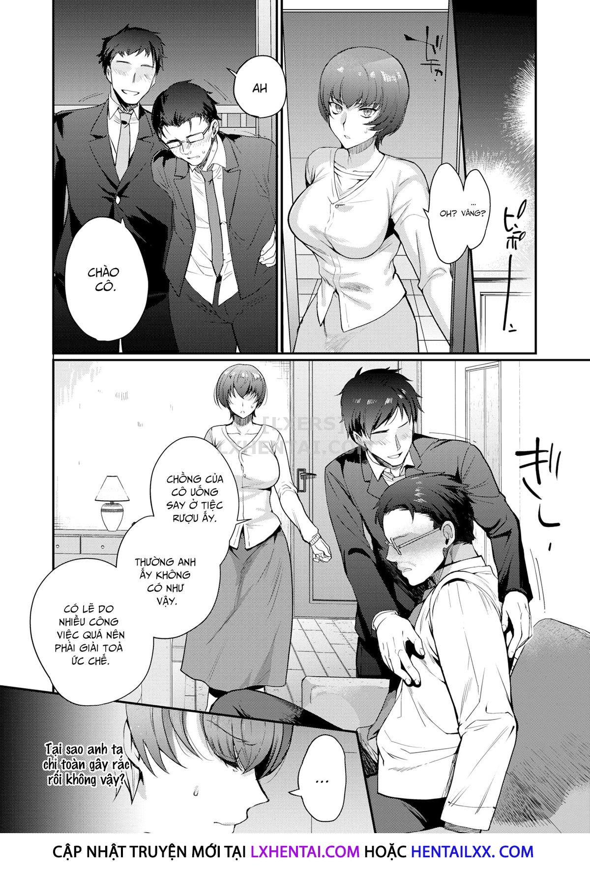 Đọc truyện hentai Housewife Day Break - Oneshot