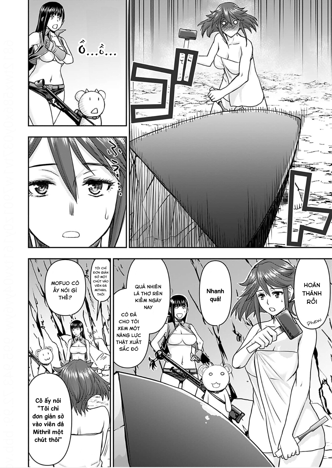 Đọc truyện hentai Xạ thủ mềm mại của Nữ chiến binh - Chap 14