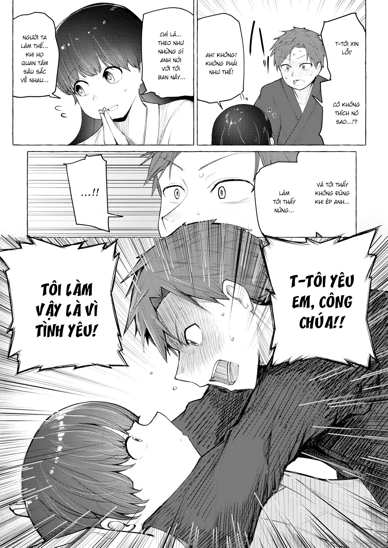 Đọc truyện hentai Nghệ sĩ rối và nàng công chúa - Chapter 2: End