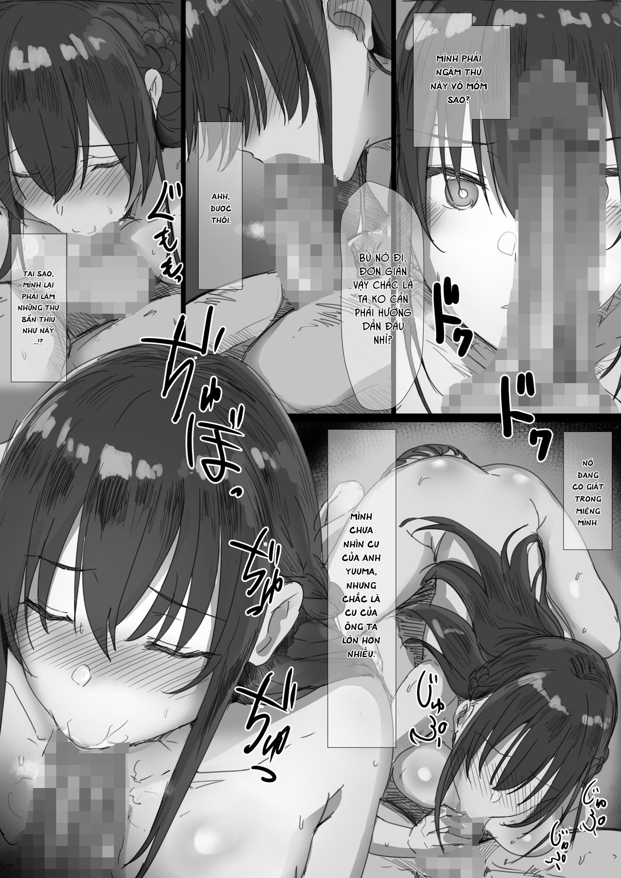 Đọc truyện hentai Ki ga Tsuyoi Seiso na Hitozuma Reijou ga Netorareru made no Ichibu Shijuu - Chap 3.