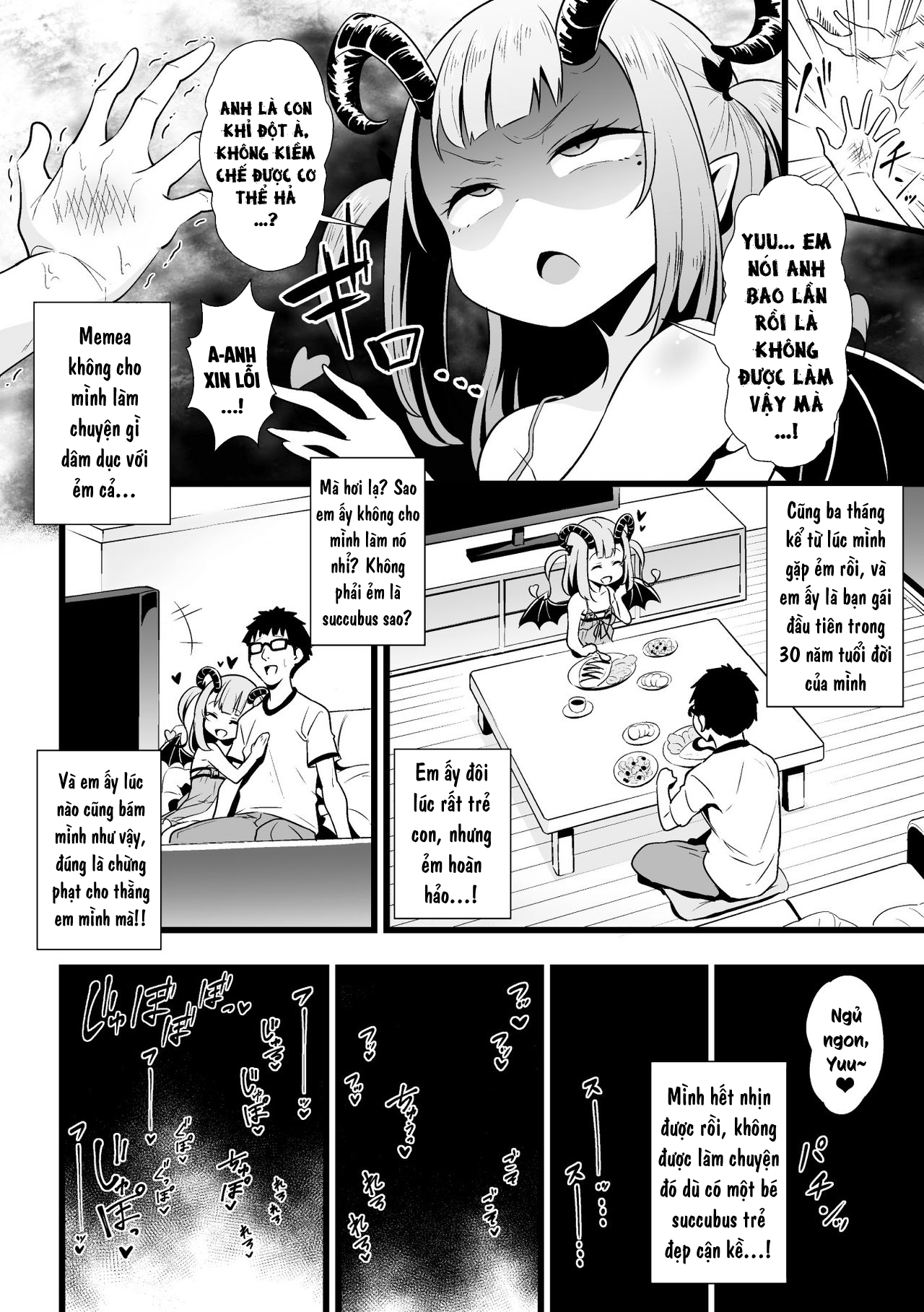 Đọc truyện hentai Trừng phạt bé Succubus dâm đãng - Chap 1 - Memea