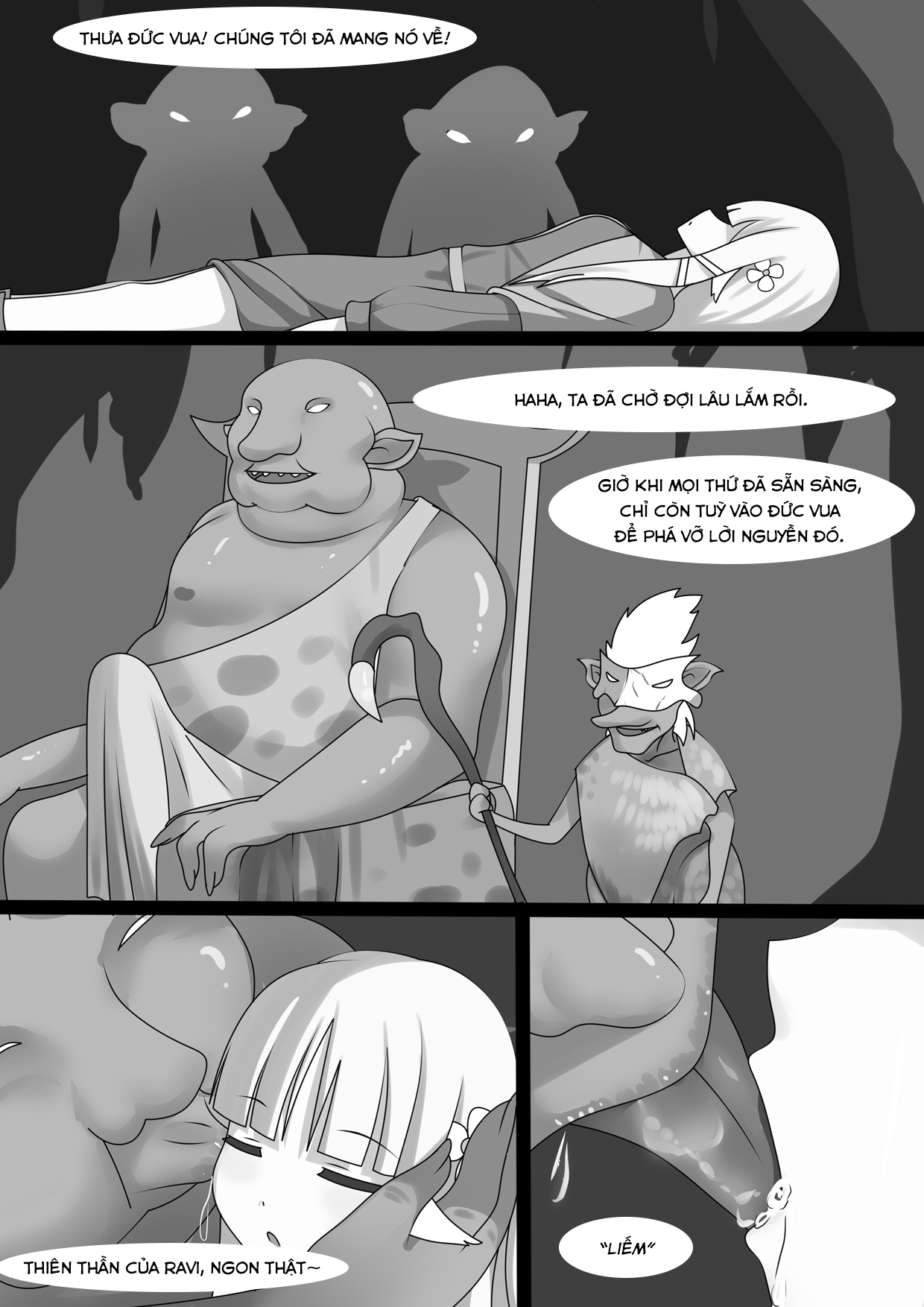 Đọc truyện hentai Lũ Orc Đột Kích - Chap 1