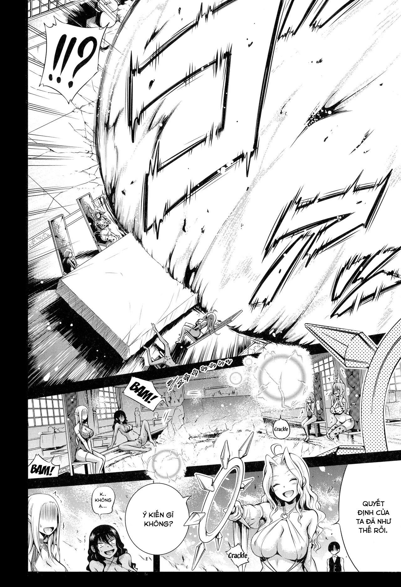 Đọc truyện hentai Isekai Harem Paradise - (Jou) Chap 4