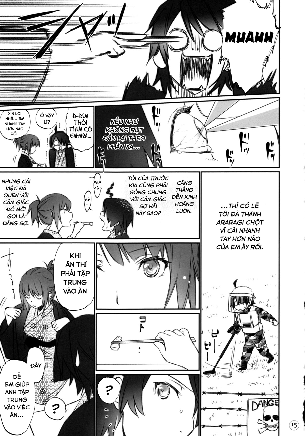 Đọc truyện hentai Hitagi family (Bakemonogatari) - Chap 1