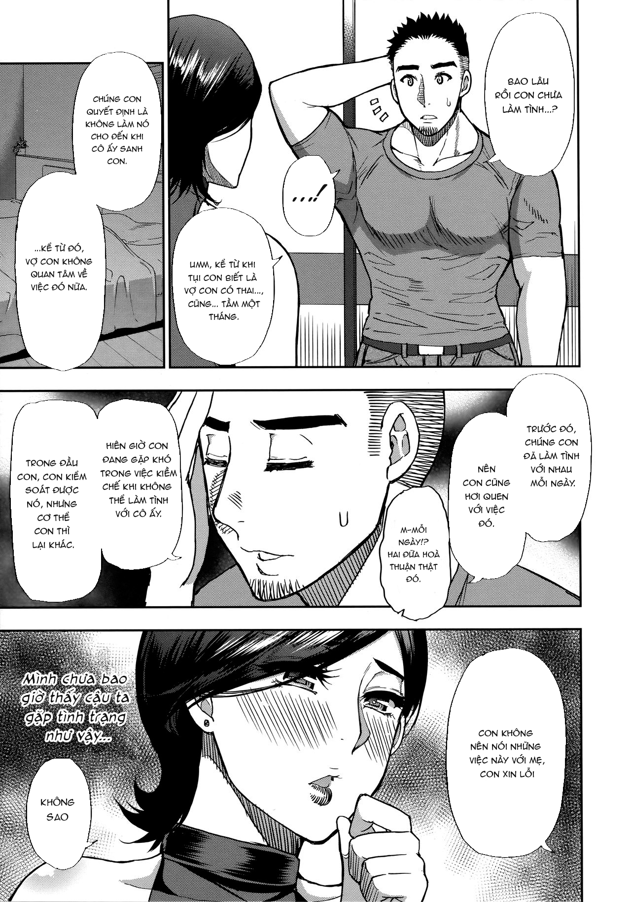Đọc truyện hentai Làm bất cứ điều gì con thích với mẹ khi ở nhà của mẹ - Chap 1