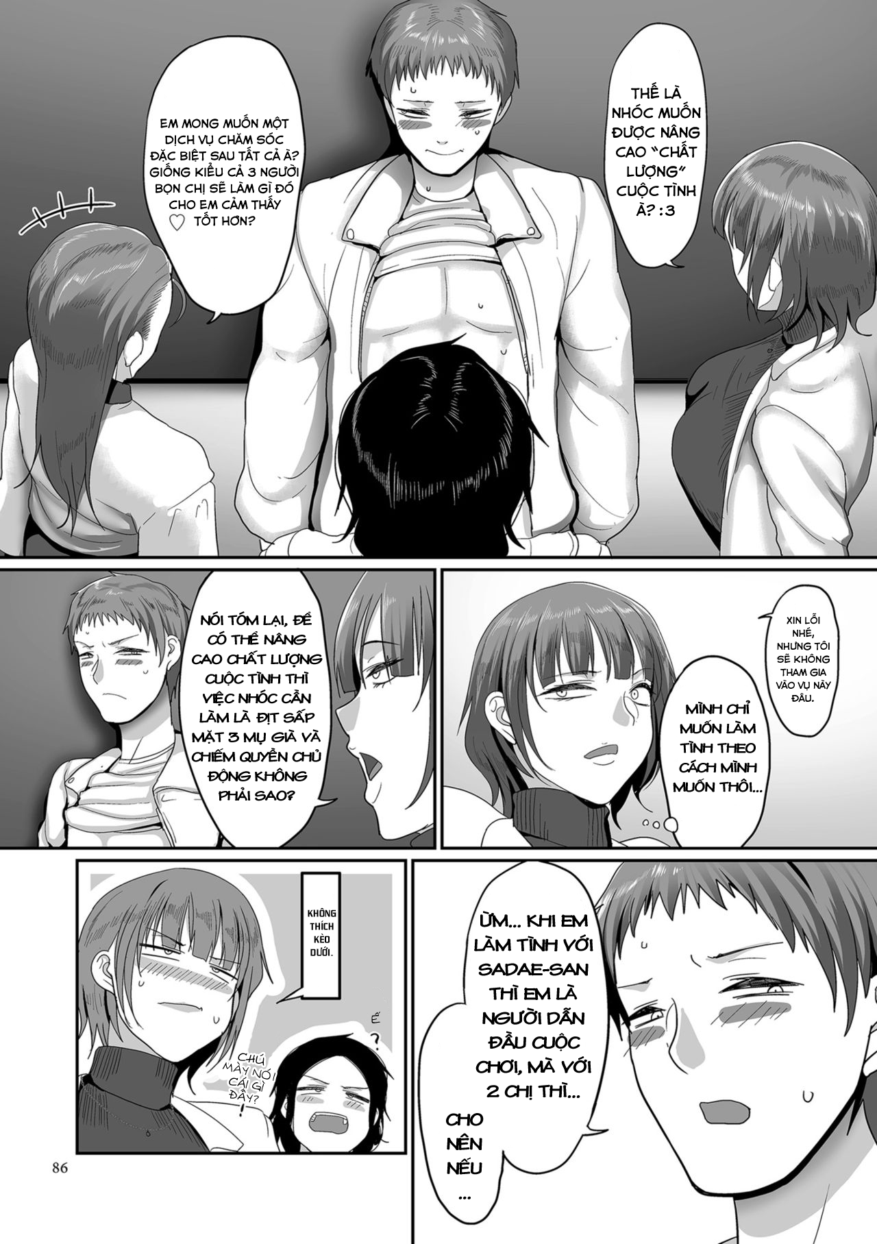 Đọc truyện hentai ĐỘI BÓNG CHUYỀN DÂM DỤC - Chap 4