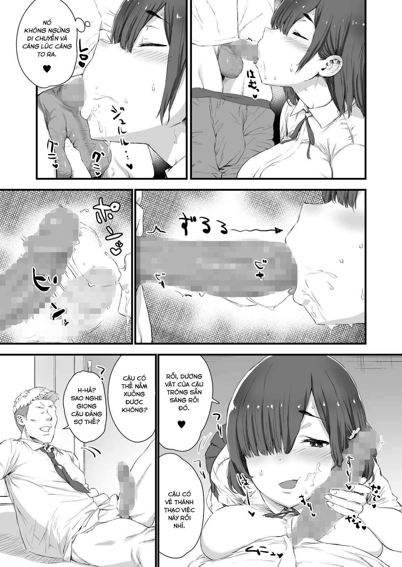 Đọc truyện hentai Cậu bạn trai thích bị cắm sừng và cô bạn gái tóc che mắt - Oneshot