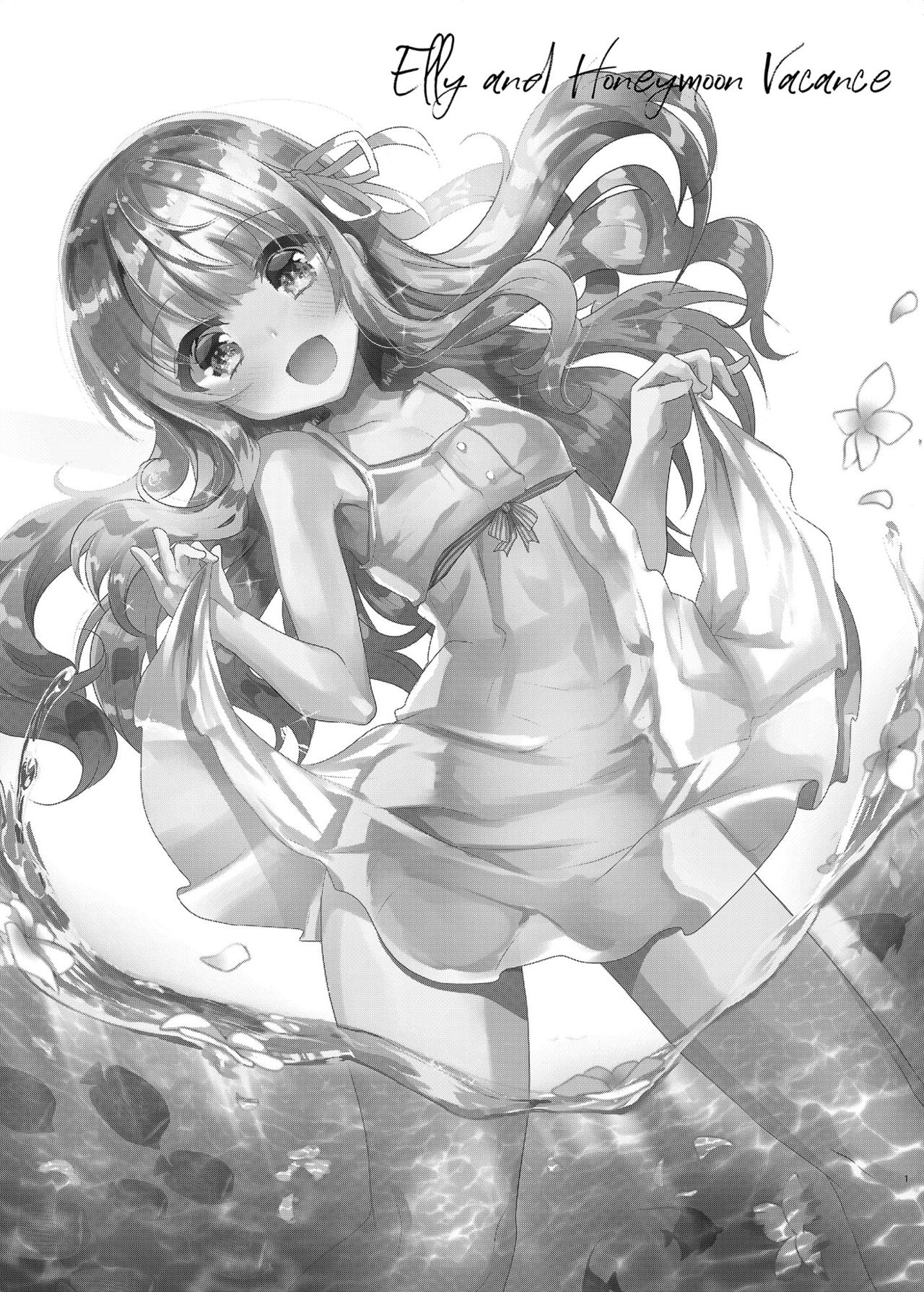 Đọc truyện hentai Em gái Elly-chan dễ thương - Chap 2: Elly và kì nghỉ tuần trăng mật