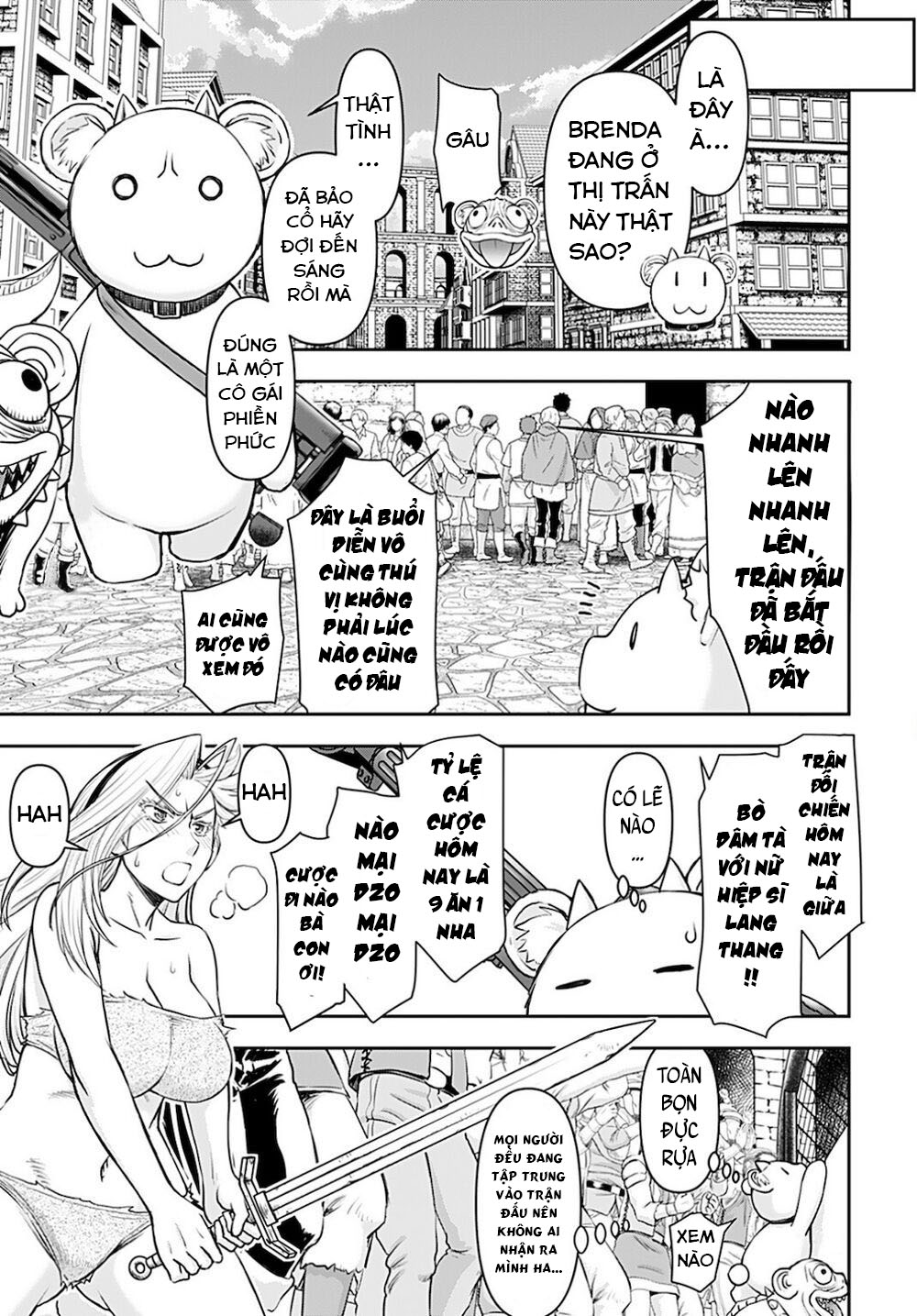 Đọc truyện hentai Xạ thủ mềm mại của Nữ chiến binh - Chap 16