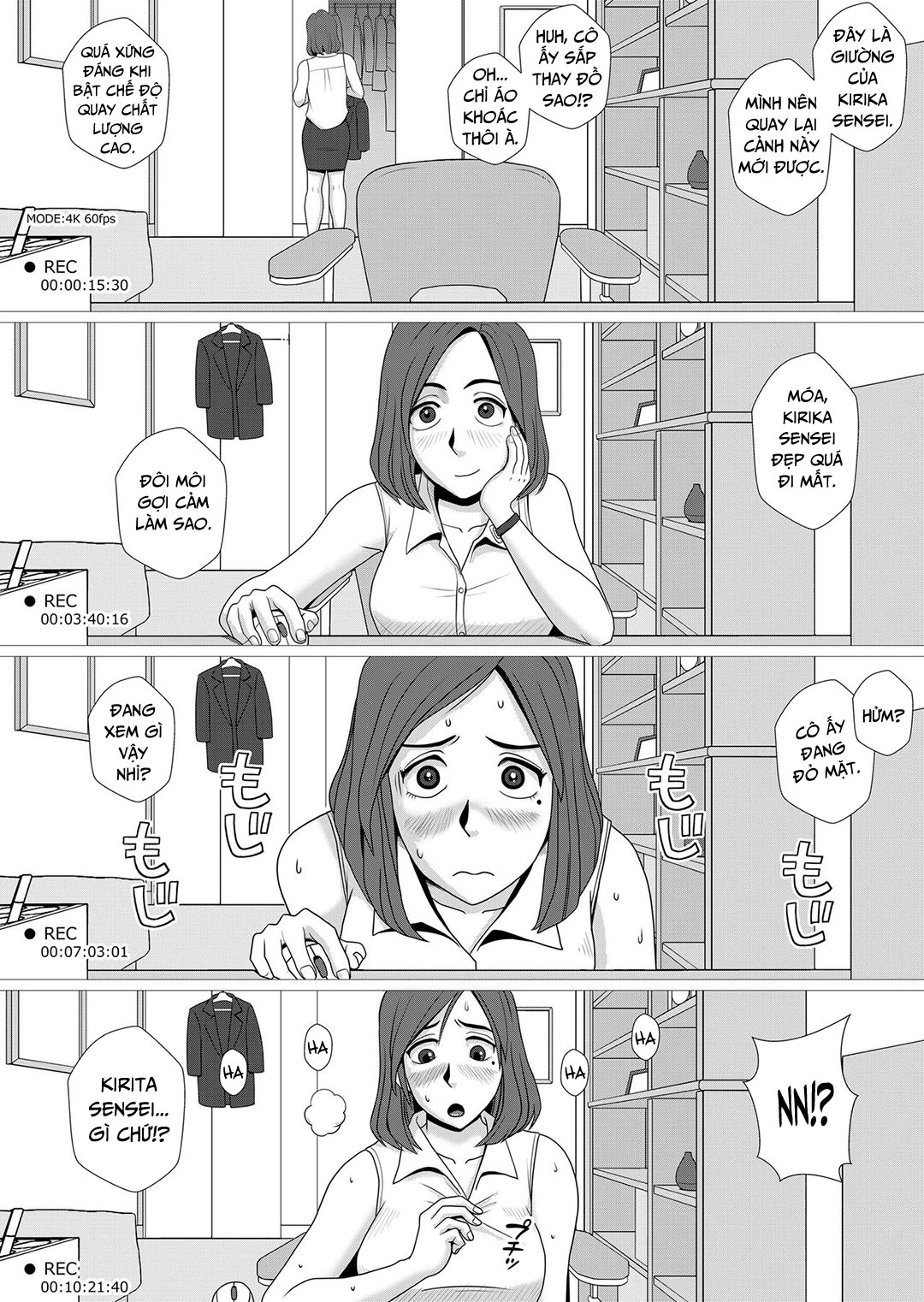 Đọc truyện hentai Sense Forgot To Turn Off Her Webcam - Oneshot