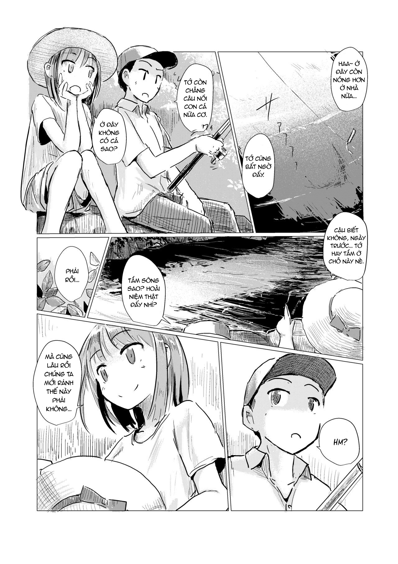 Đọc truyện hentai Vui đùa dưới sông - Oneshot