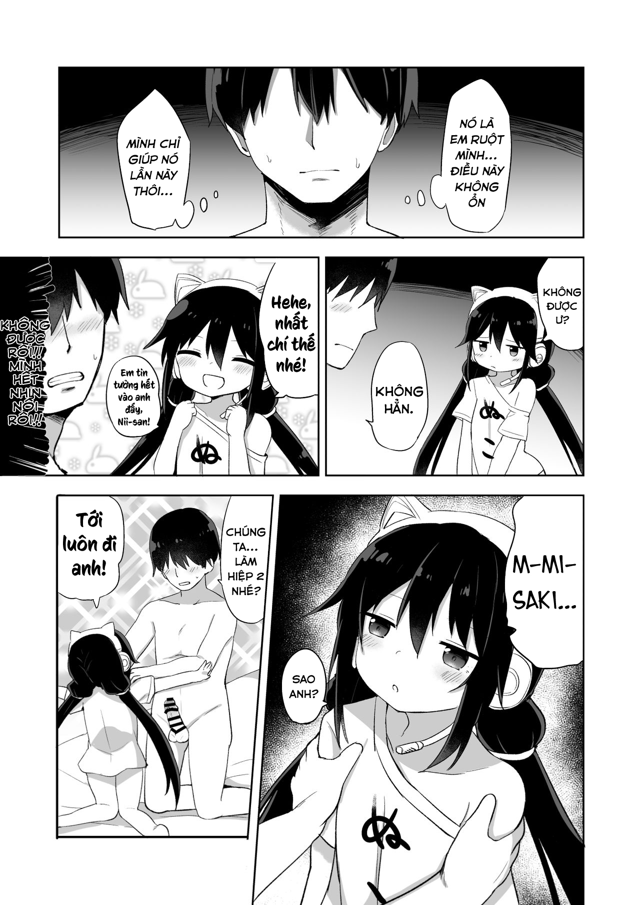 Đọc truyện hentai Đứa em trai succubus - Oneshot - Ngọt