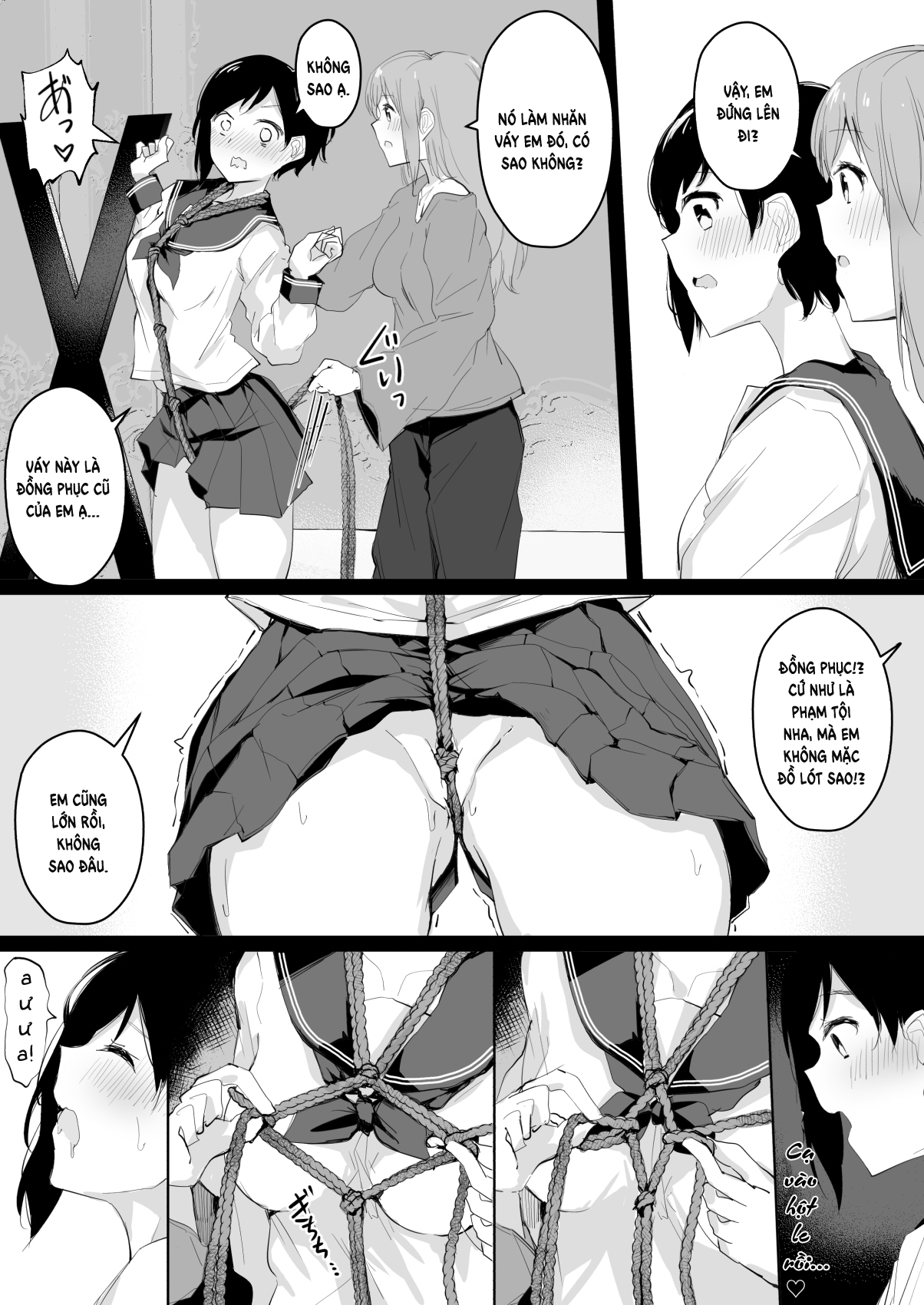 Đọc truyện hentai Do M Uraaka Joshi ga Kousoku Yuri Ecchi de Onna Doushi no Yosa o Oshiekomarechau Hon - Oneshot 1.1