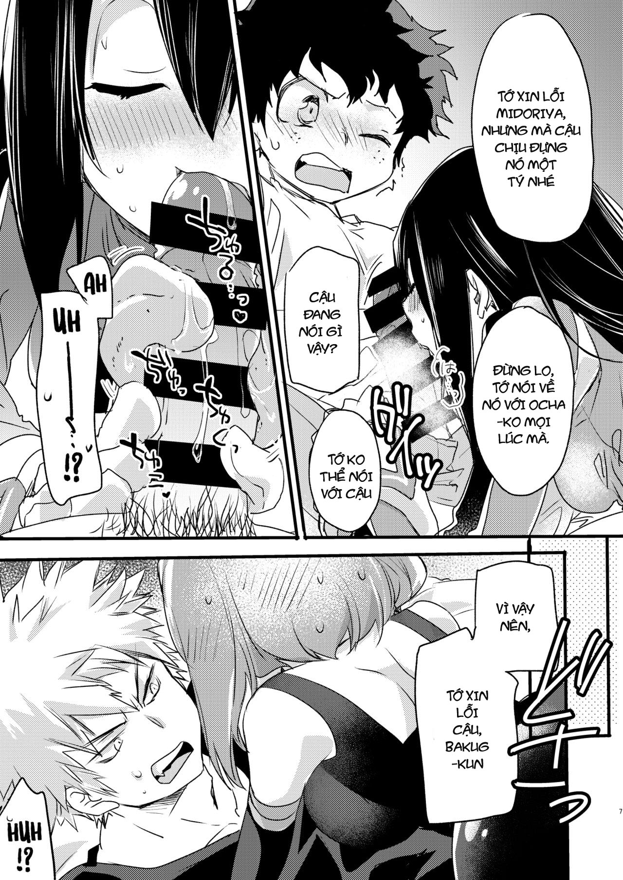 Đọc truyện hentai HeroAca Roulette! - Oneshot