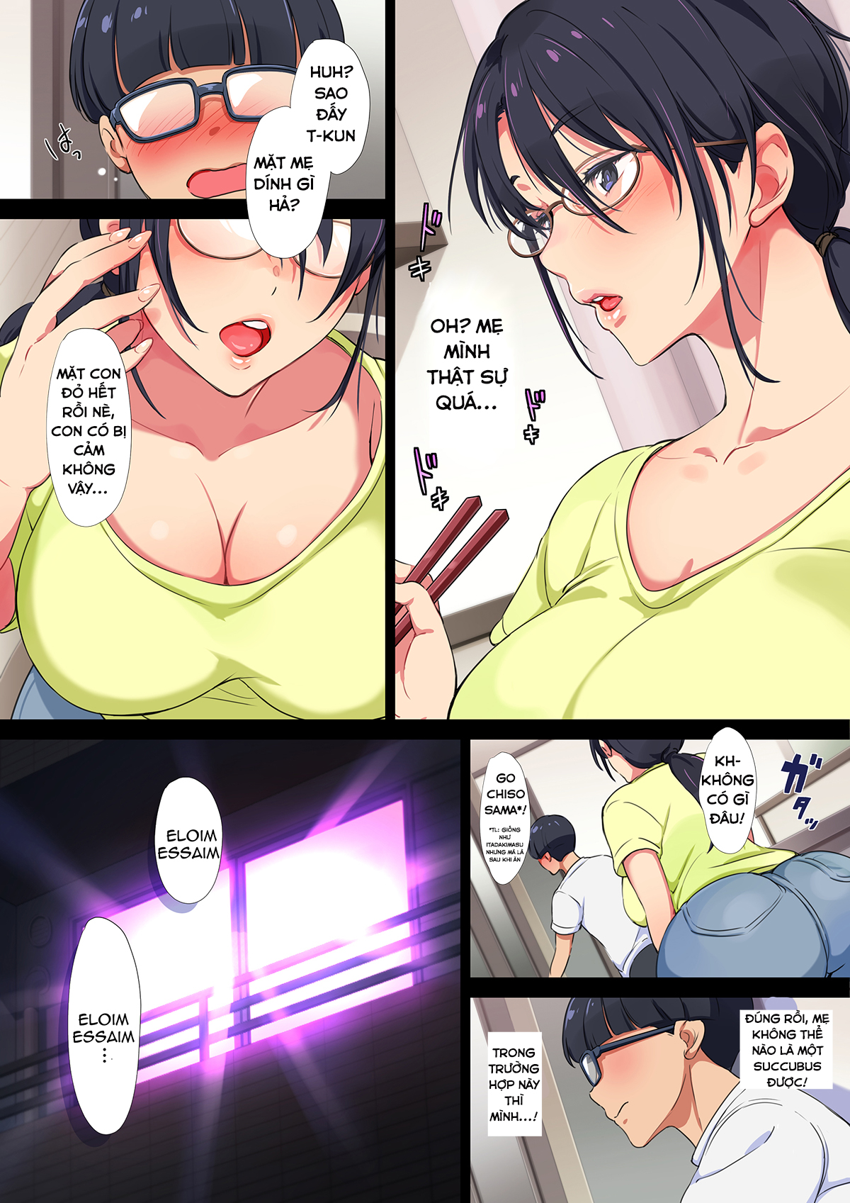 Đọc truyện hentai Triệu Hồi Mị Ma Tặng Kèm Ma Ma~ - Chap 2: Dẹp Bỏ Luân Lý Trong Lòng...Triệu Hồi Mama... À Không Mị Ma Lần 2~