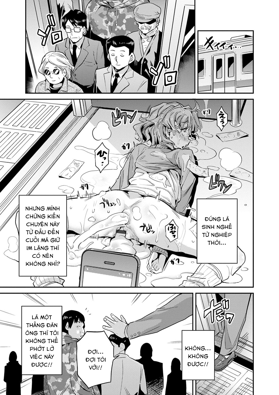 Đọc truyện hentai Cô nữ sinh thích giả vờ bị quấy rối và cái kết bị quấy rối thật - Oneshot