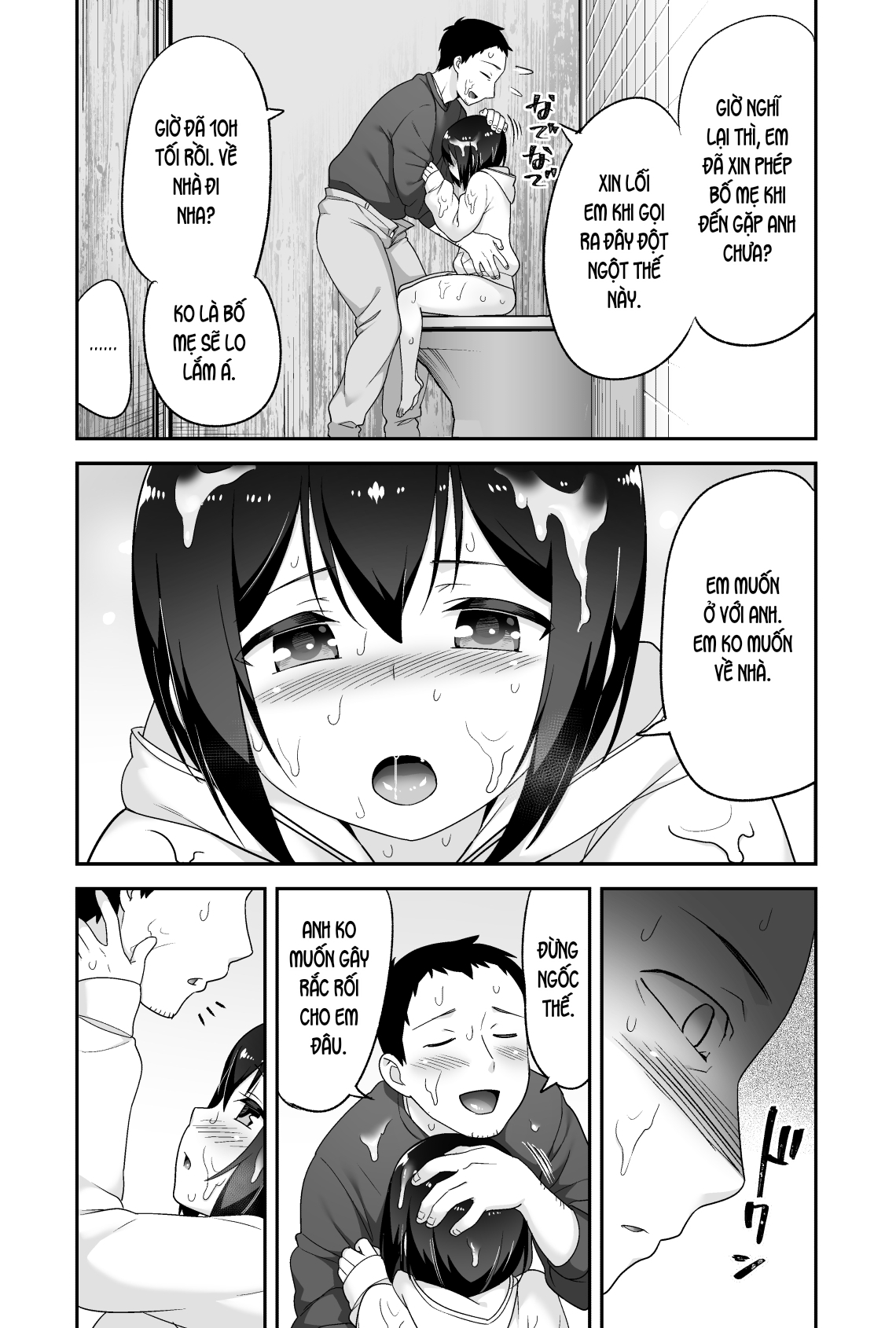 Đọc truyện hentai Anh bảo vệ may mắn và em học sinh xui xẻo. - Chap 6: Kết thúc + chap bonus.