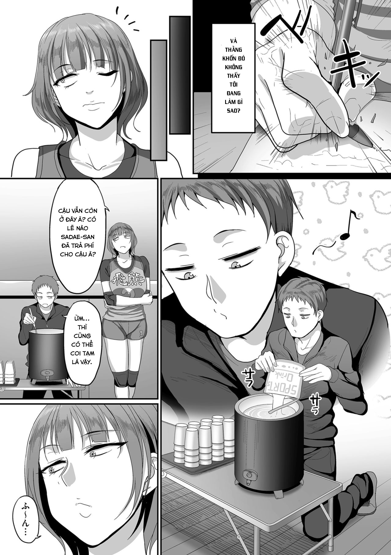 Đọc truyện hentai ĐỘI BÓNG CHUYỀN DÂM DỤC - Chap 3