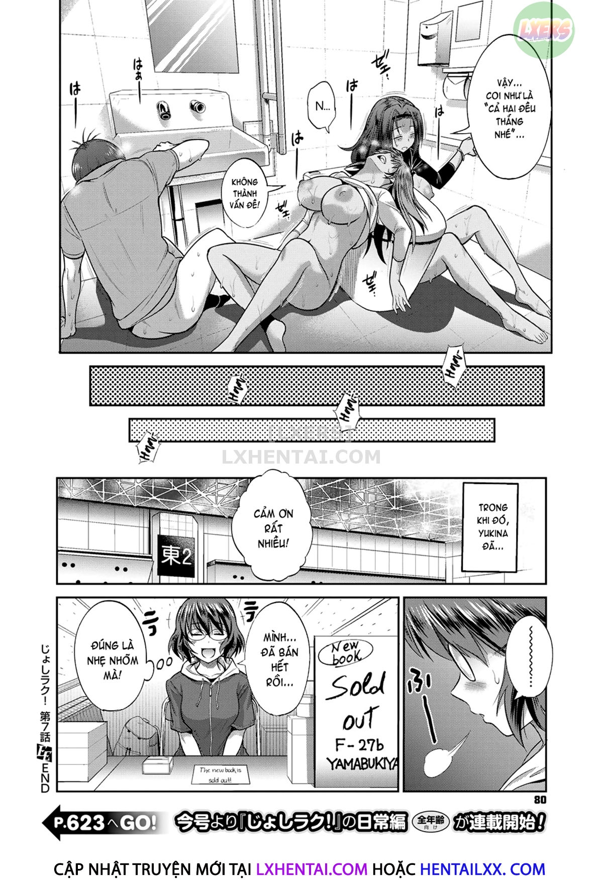 Đọc truyện hentai Jyoshi Luck! ~2 Years Later~ - Chap 7