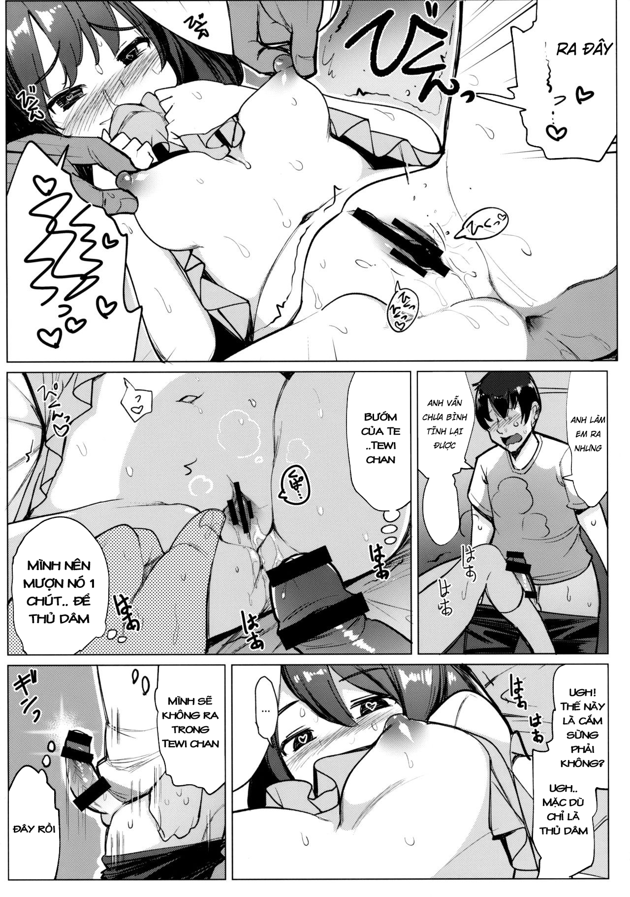 Đọc truyện hentai Uwaki Shite Tewi-chan to Sex Shita - Chap 1