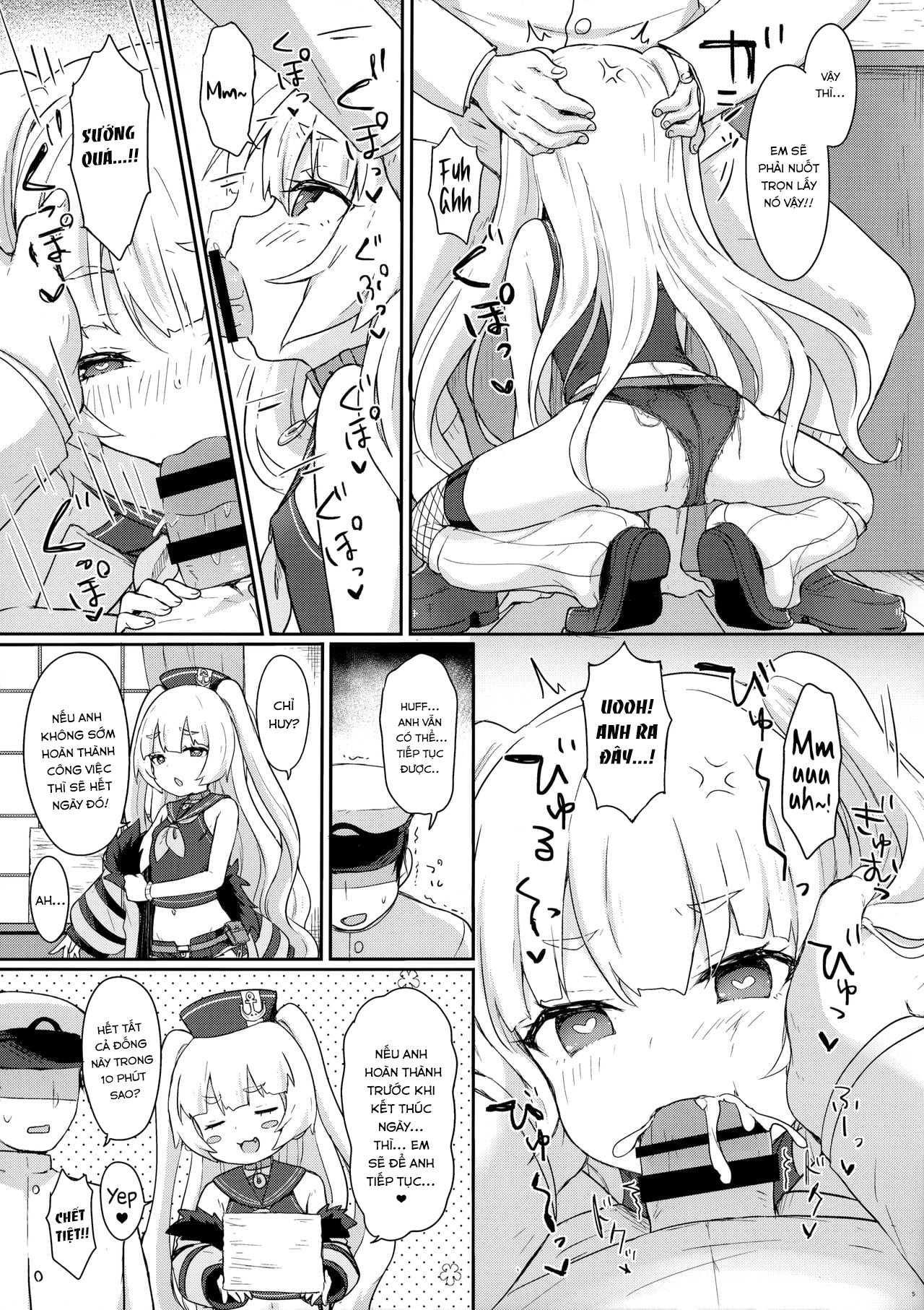 Đọc truyện hentai Leave Everything To Bache! (Azur Lane) Oneshot