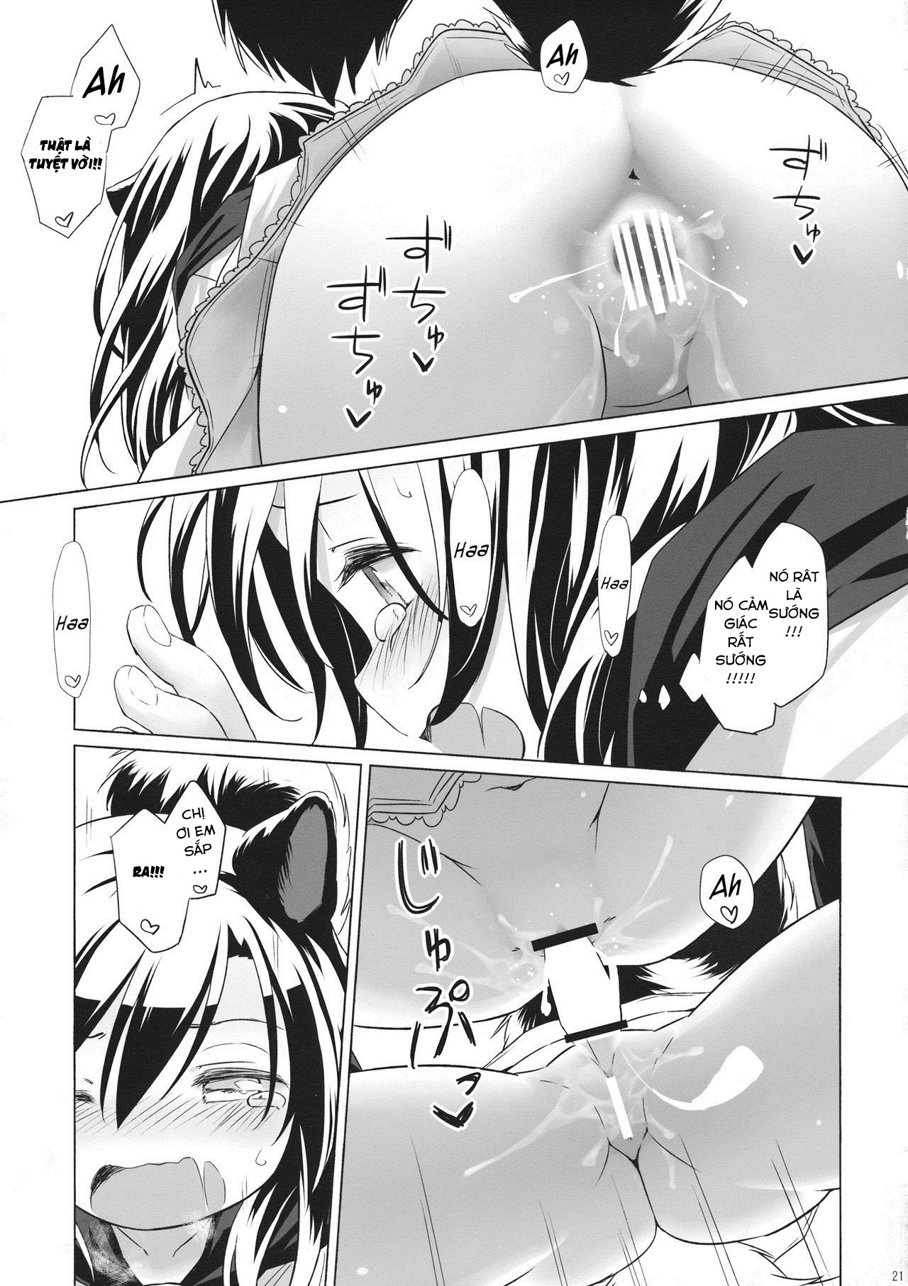 Đọc truyện hentai A starving wolf doesn’t fear the stick - Oneshot