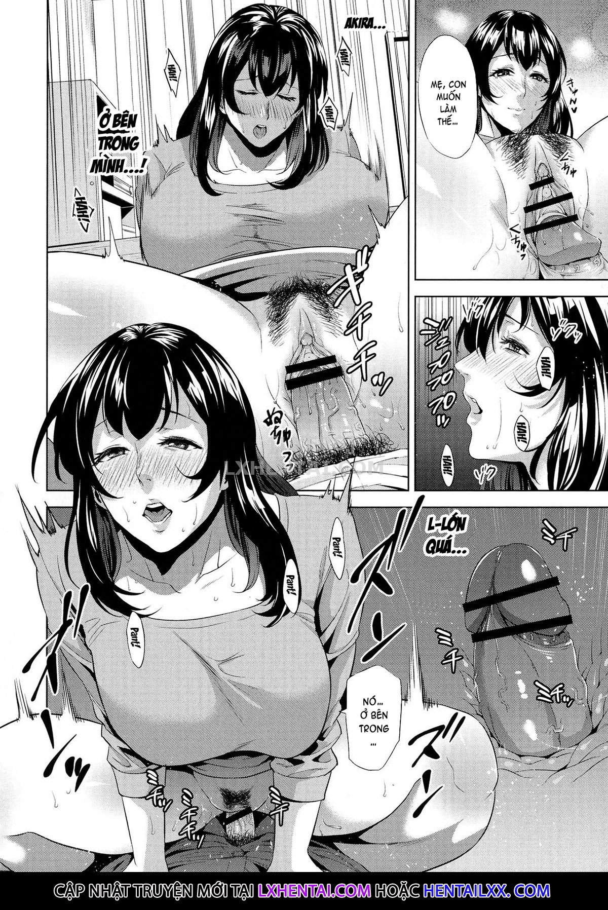 Đọc truyện hentai The Day I Connected With Mom - Chap 5