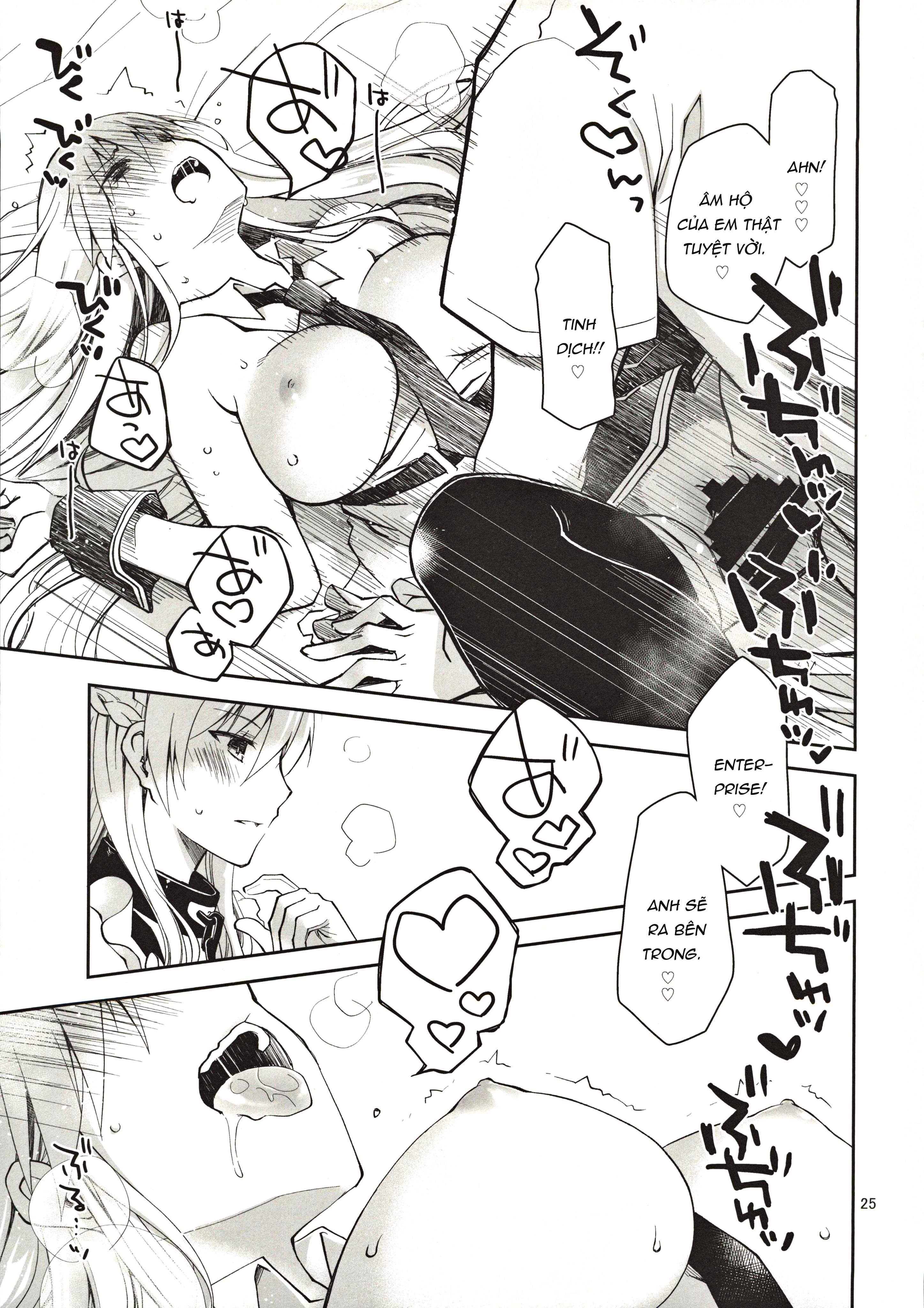 Đọc truyện hentai Nàng Hầu Enterprise ( Azur Lane ) - Oneshot