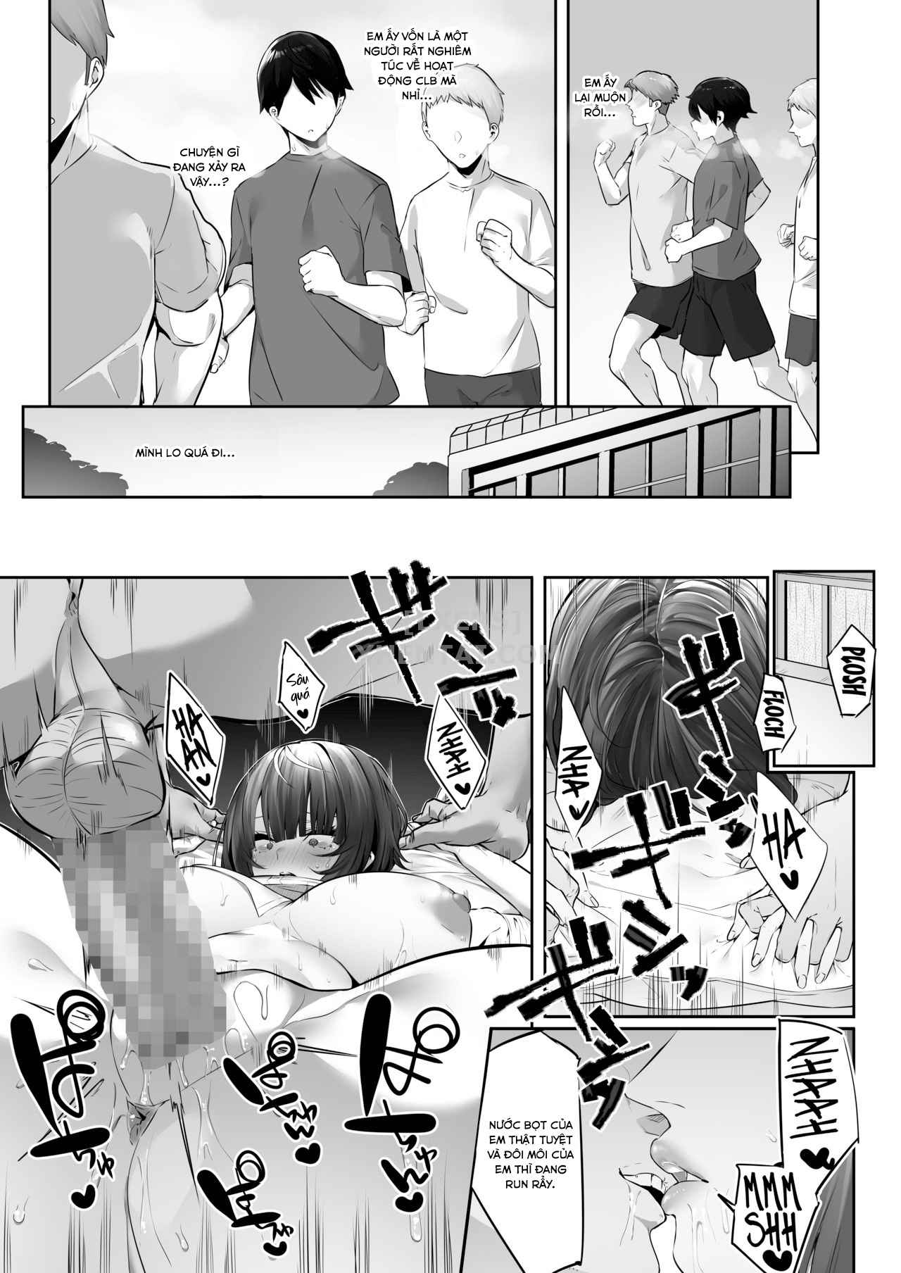 Đọc truyện hentai Tsuyoki na Undoubu Joshi ga Netorareru - Oneshot